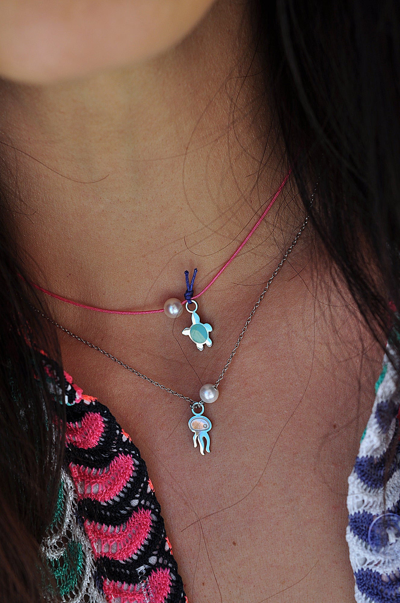 SEA BABY single necklace / SEA BABY jednostruka ogrlica