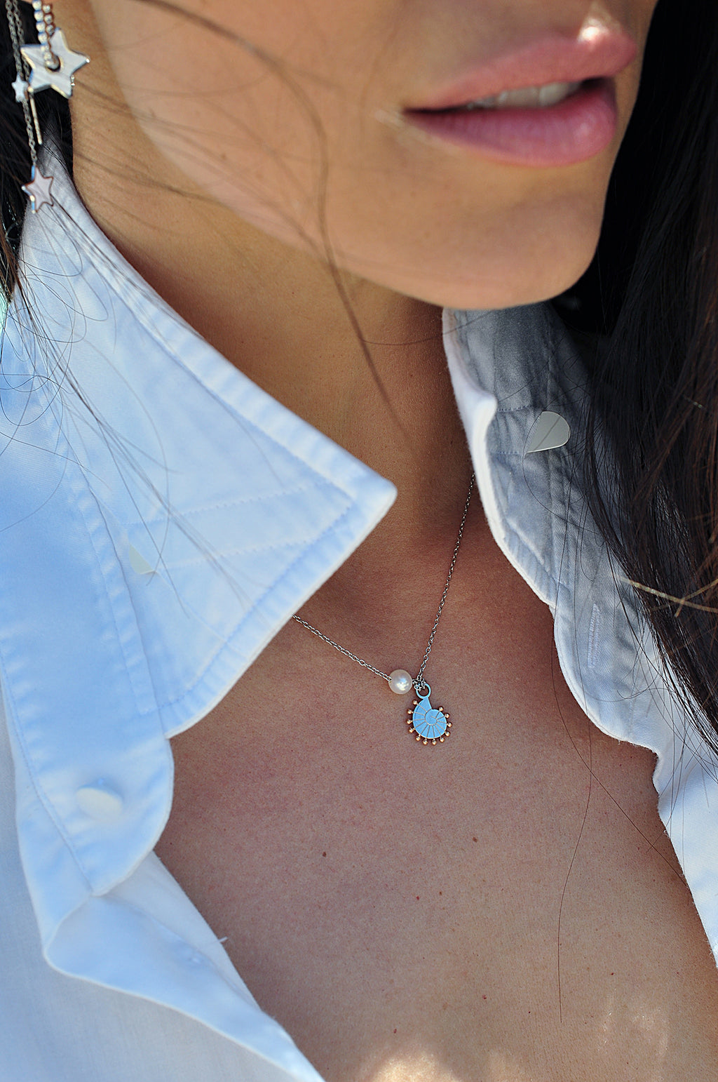 SEA BABY single necklace / SEA BABY jednostruka ogrlica
