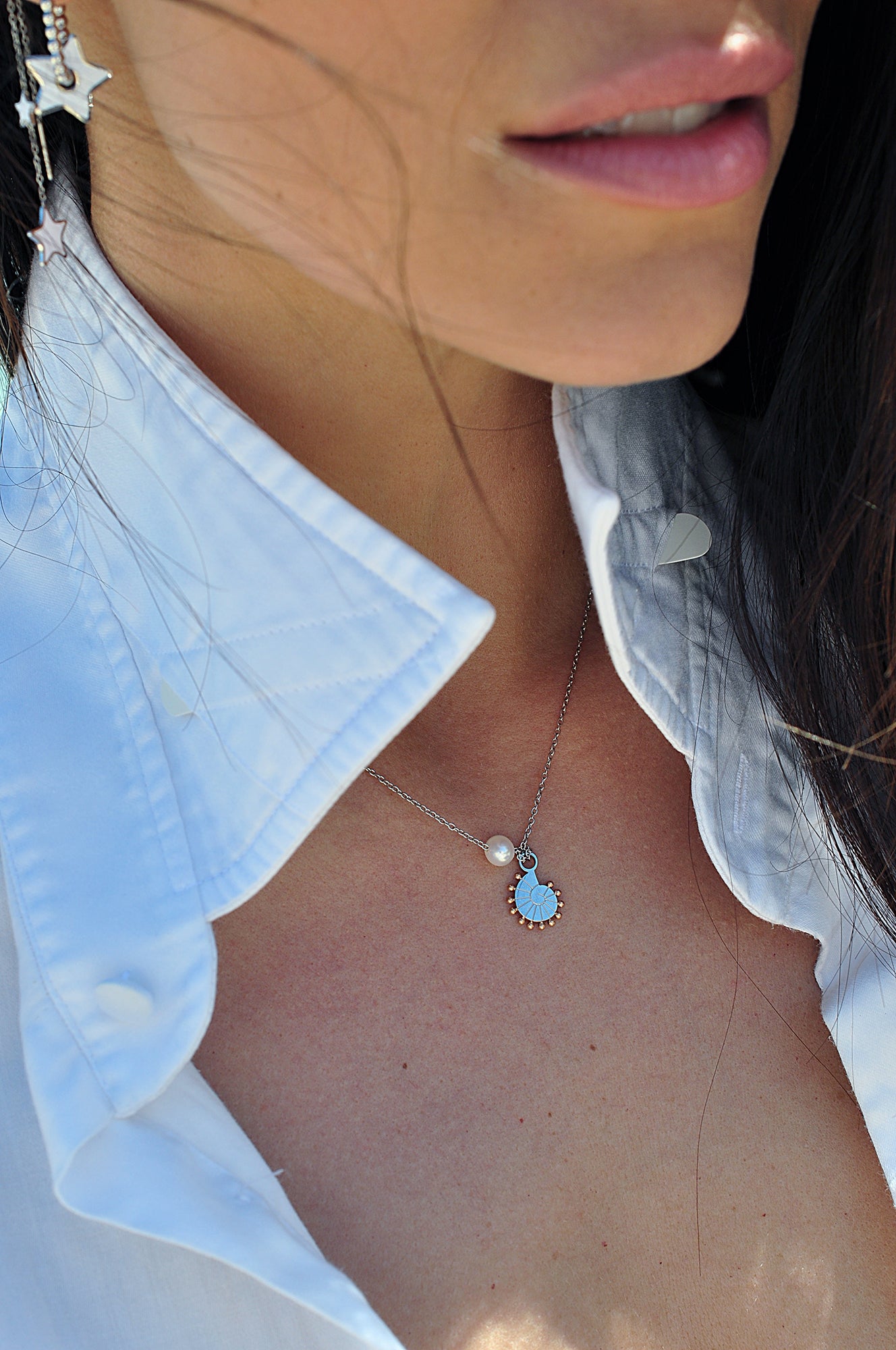 SEA BABY single necklace / SEA BABY jednostruka ogrlica