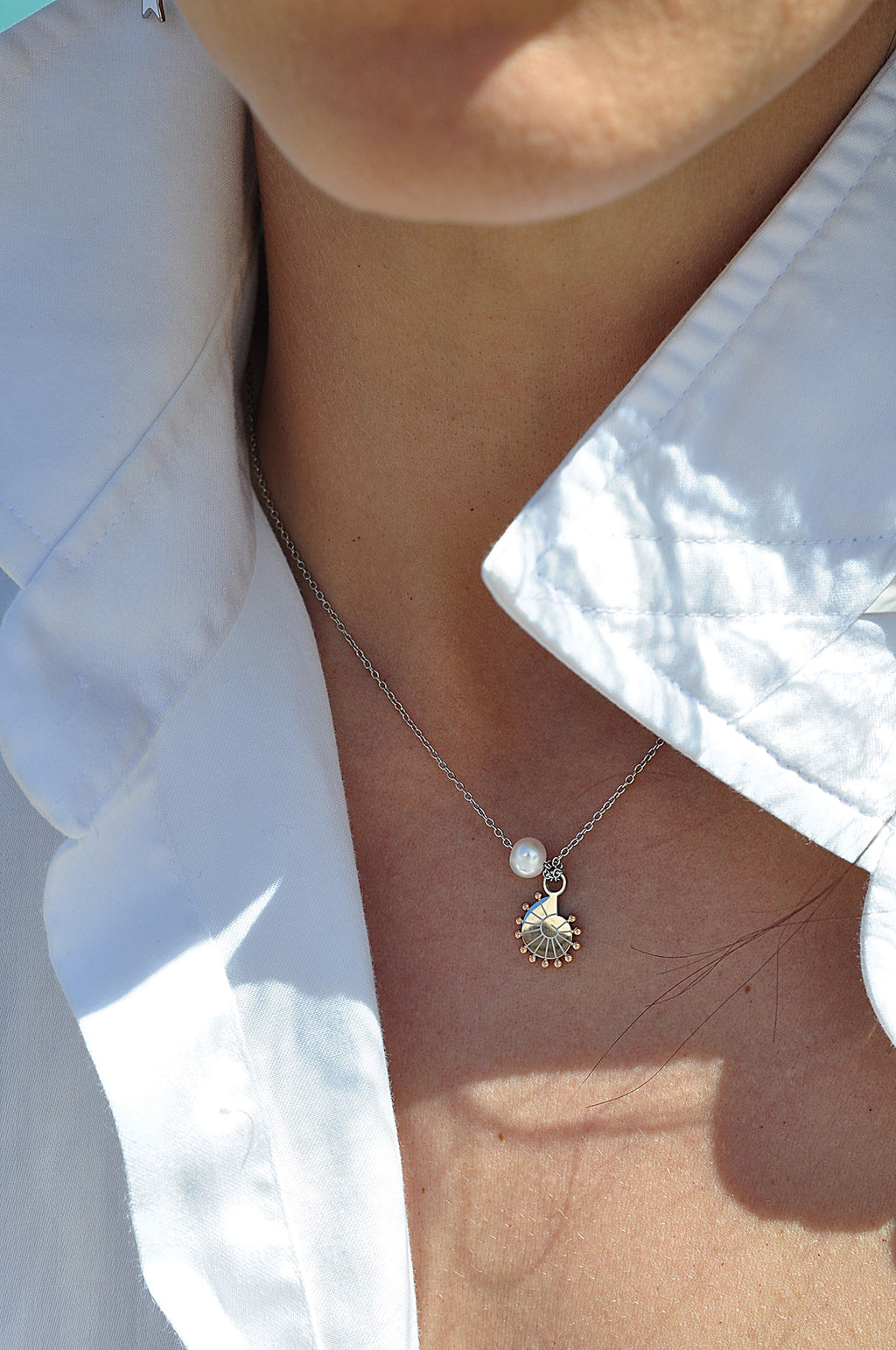 SEA BABY single necklace / SEA BABY jednostruka ogrlica