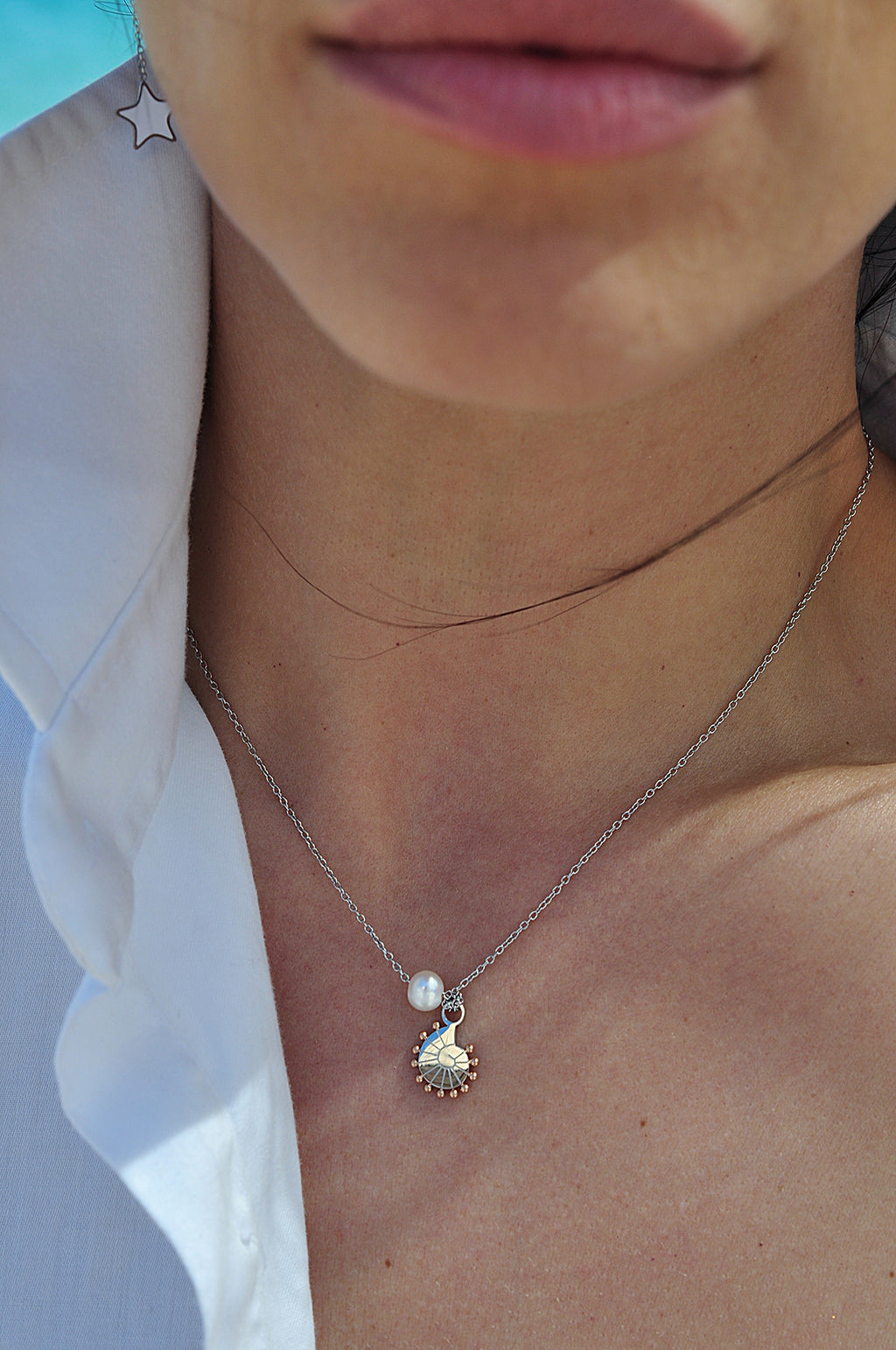 SEA BABY single necklace / SEA BABY jednostruka ogrlica