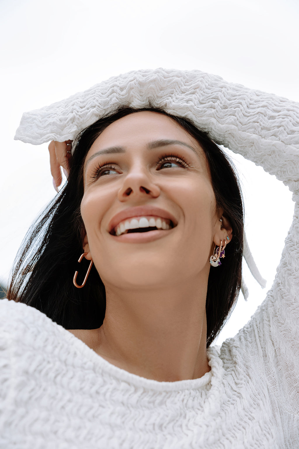 IBIZA oval hoops / IBIZA ovalni ringovi