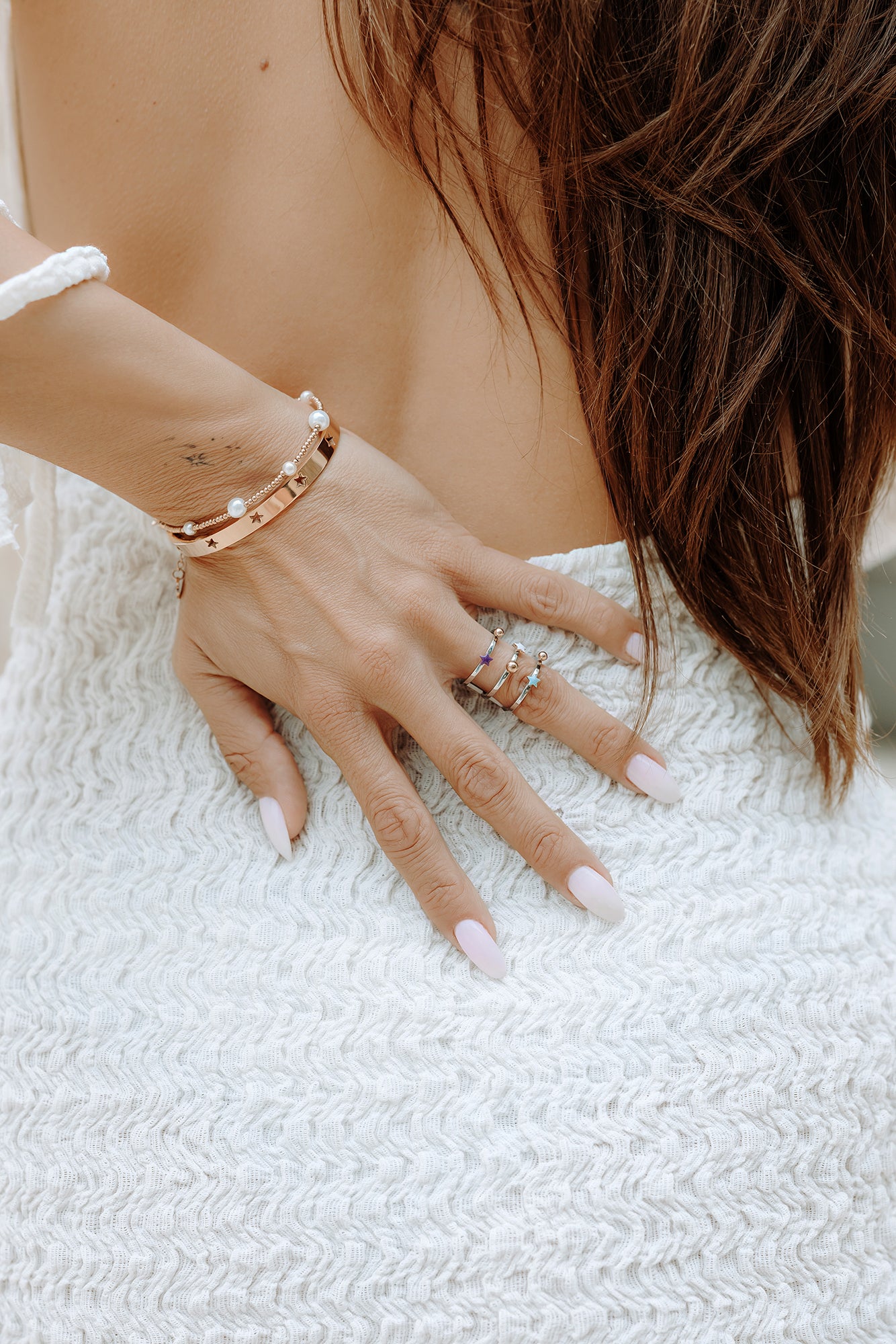 PEARL FRAGMENTS bracelet / PEARL FRAGMENTS narukvica