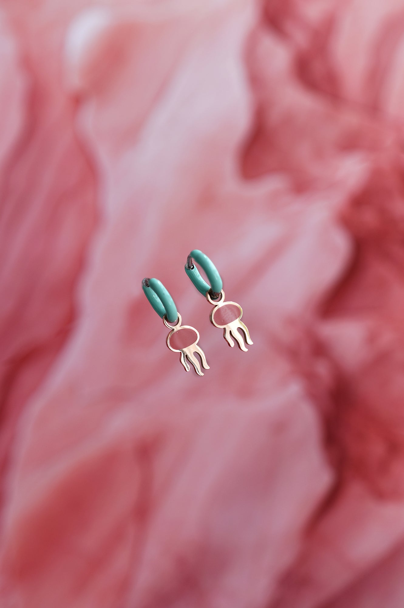 FUNKY JELLY color mini hoops / FUNKY JELLY mini ring u boji