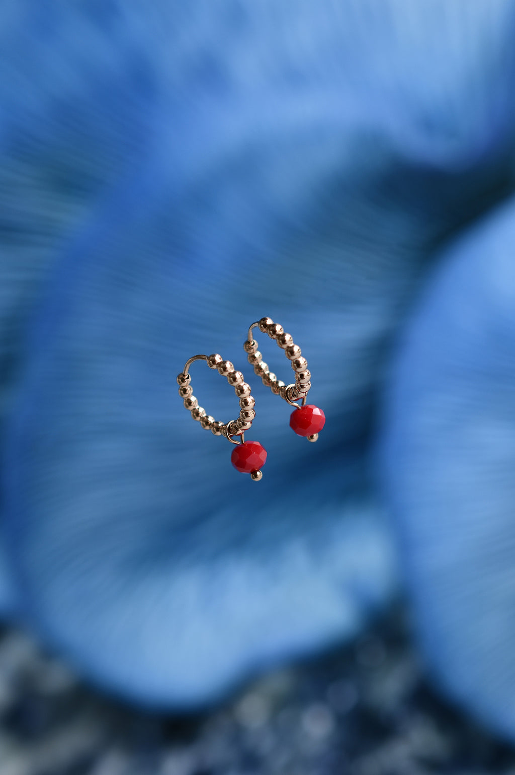 SUMMER STONE dot classic hoops / SUMMER STONE dot classic hoops