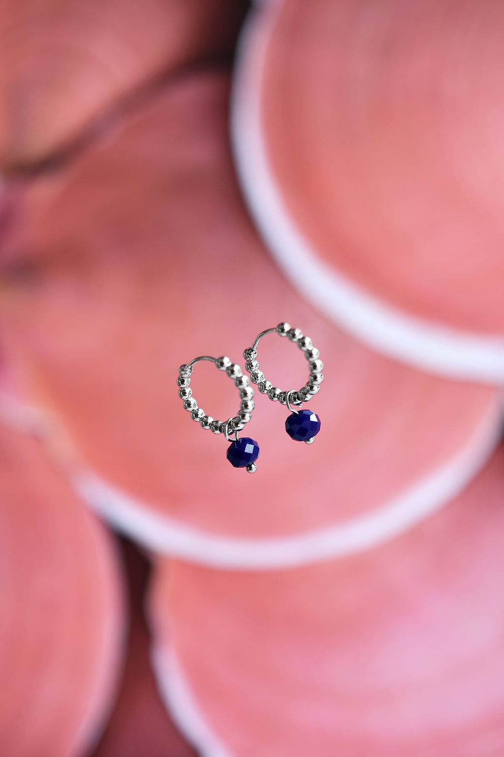 SUMMER STONE dot classic hoops / SUMMER STONE dot classic hoops
