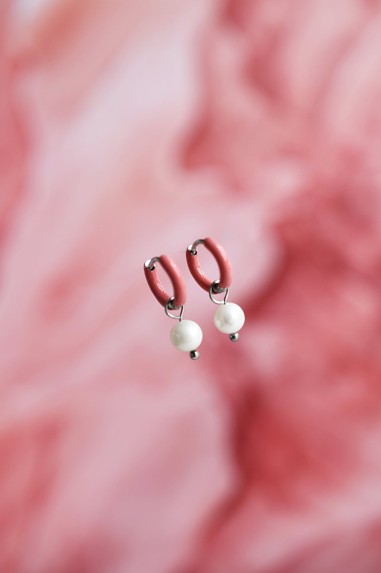 PEARL color mini hoops / PEARL mini ringovi u boji