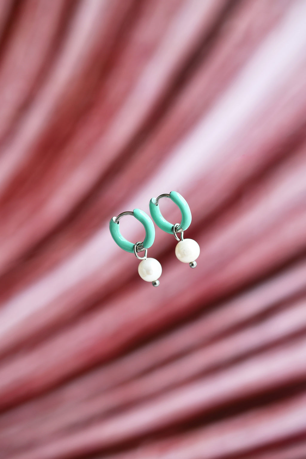 PEARL color mini hoops / PEARL mini ringovi u boji