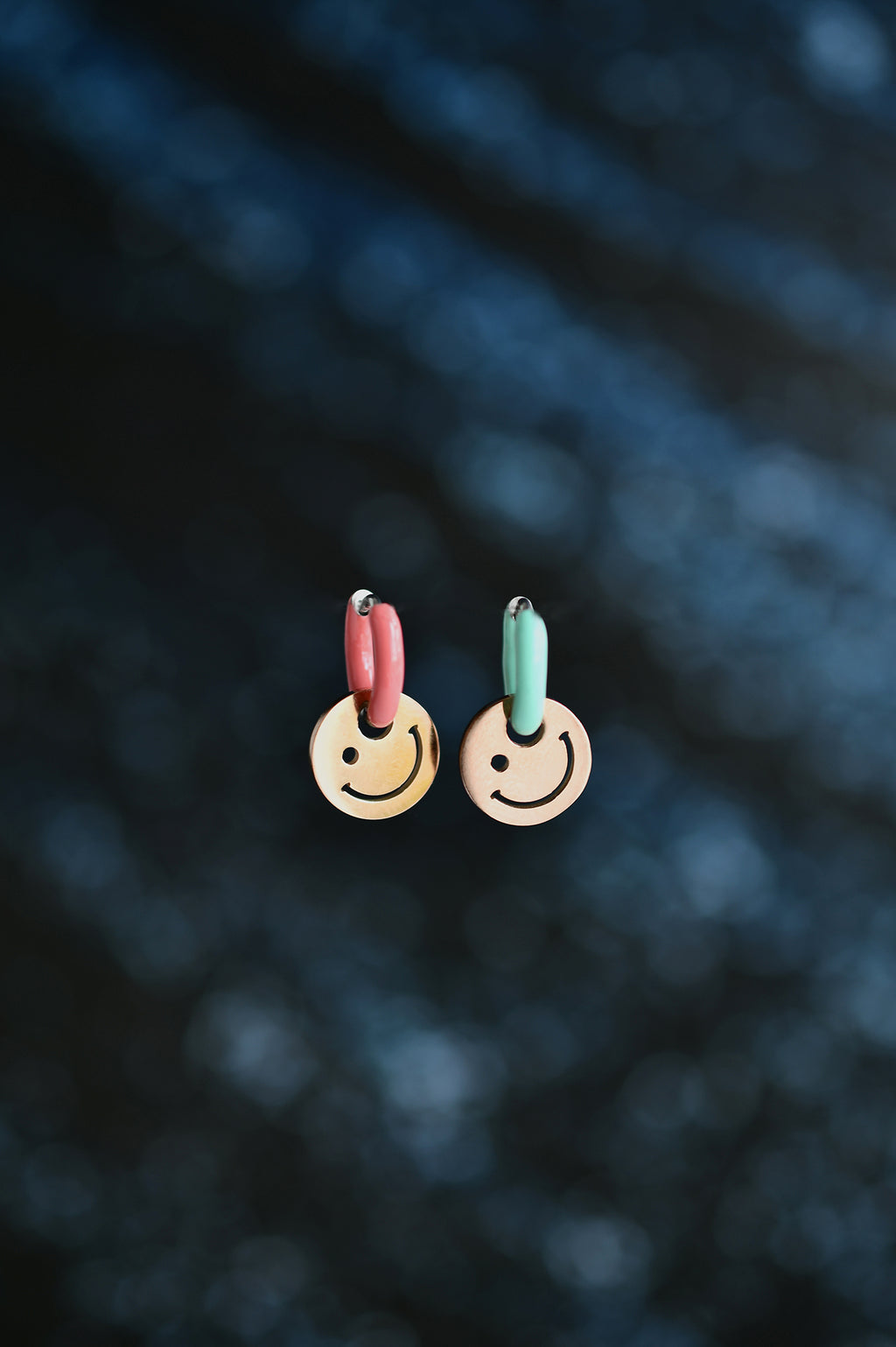 SMILE ON color mini hoops / SMILE ON mini ringovi u boji