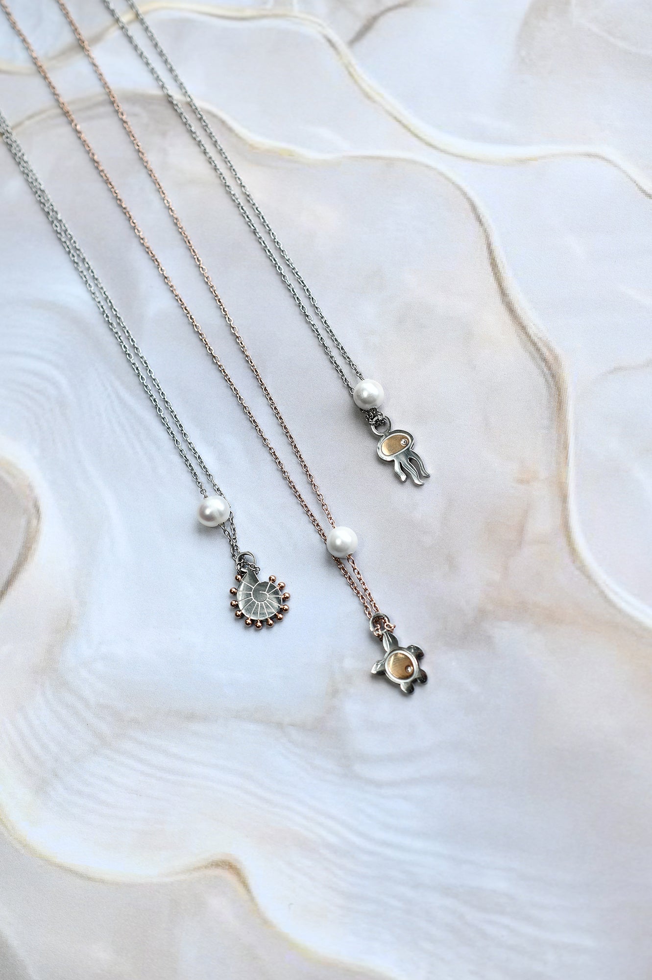 SEA BABY single necklace / SEA BABY jednostruka ogrlica