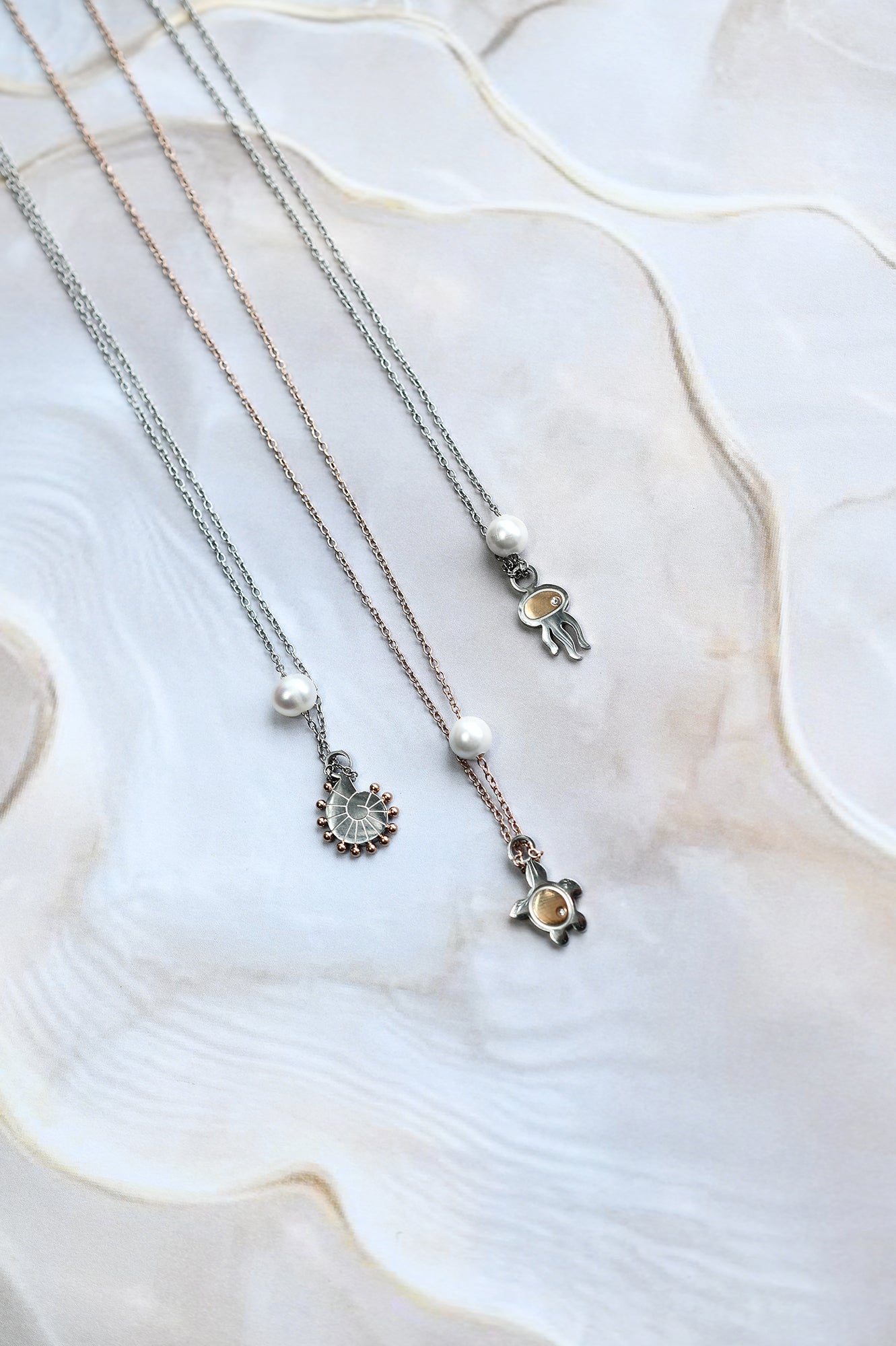 SEA BABY single necklace / SEA BABY jednostruka ogrlica