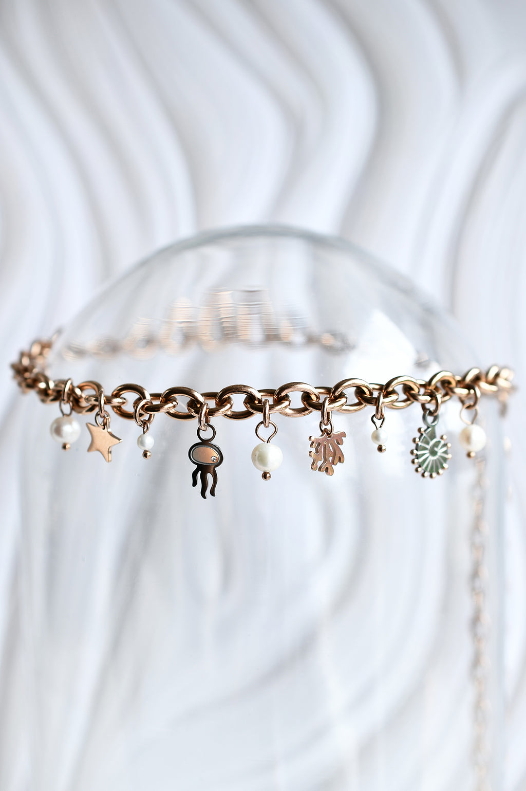 STAY SALTY BABY chunky necklace / STAY SALTY BABY ogrlica