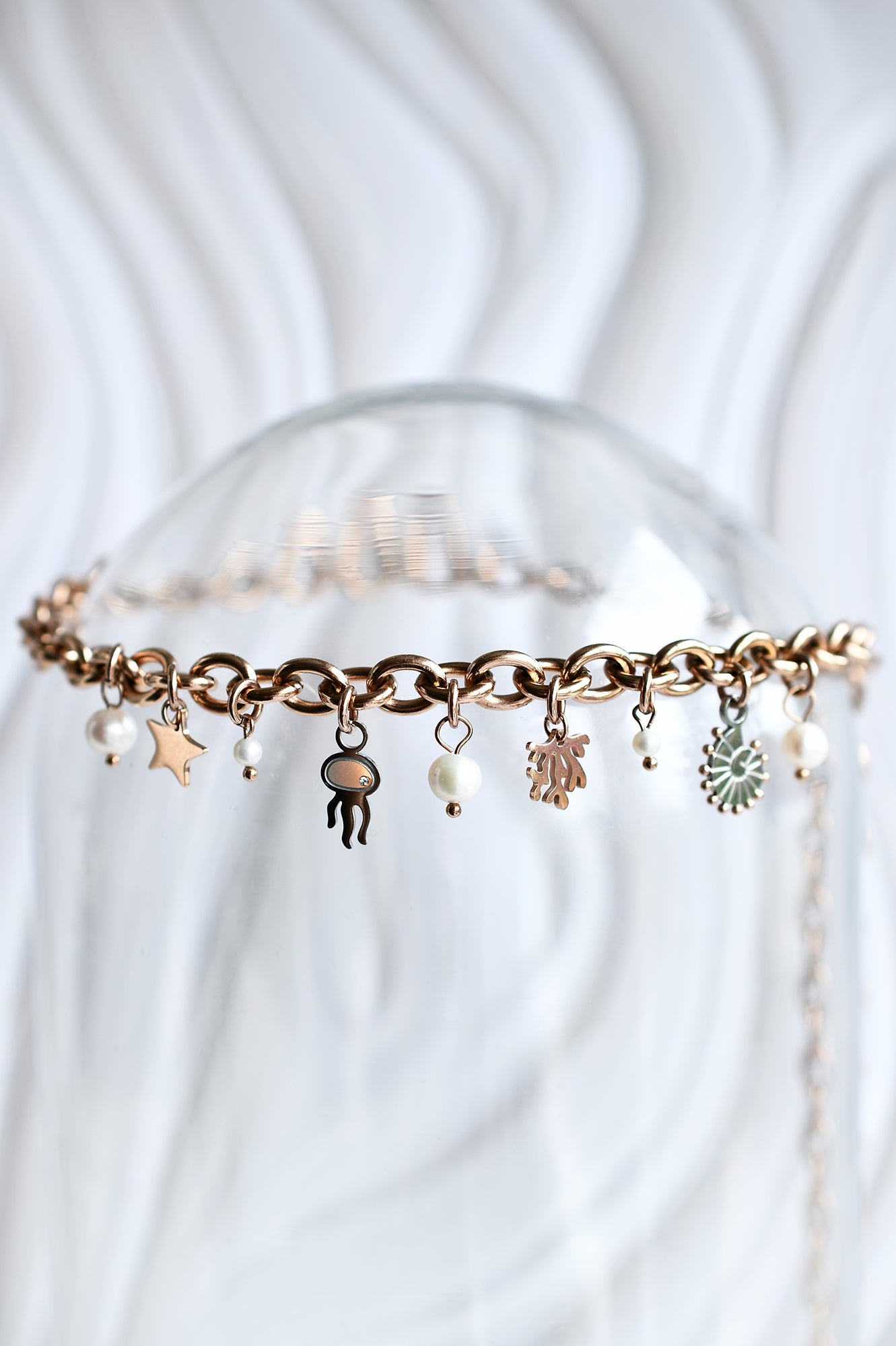 STAY SALTY BABY chunky necklace / STAY SALTY BABY ogrlica