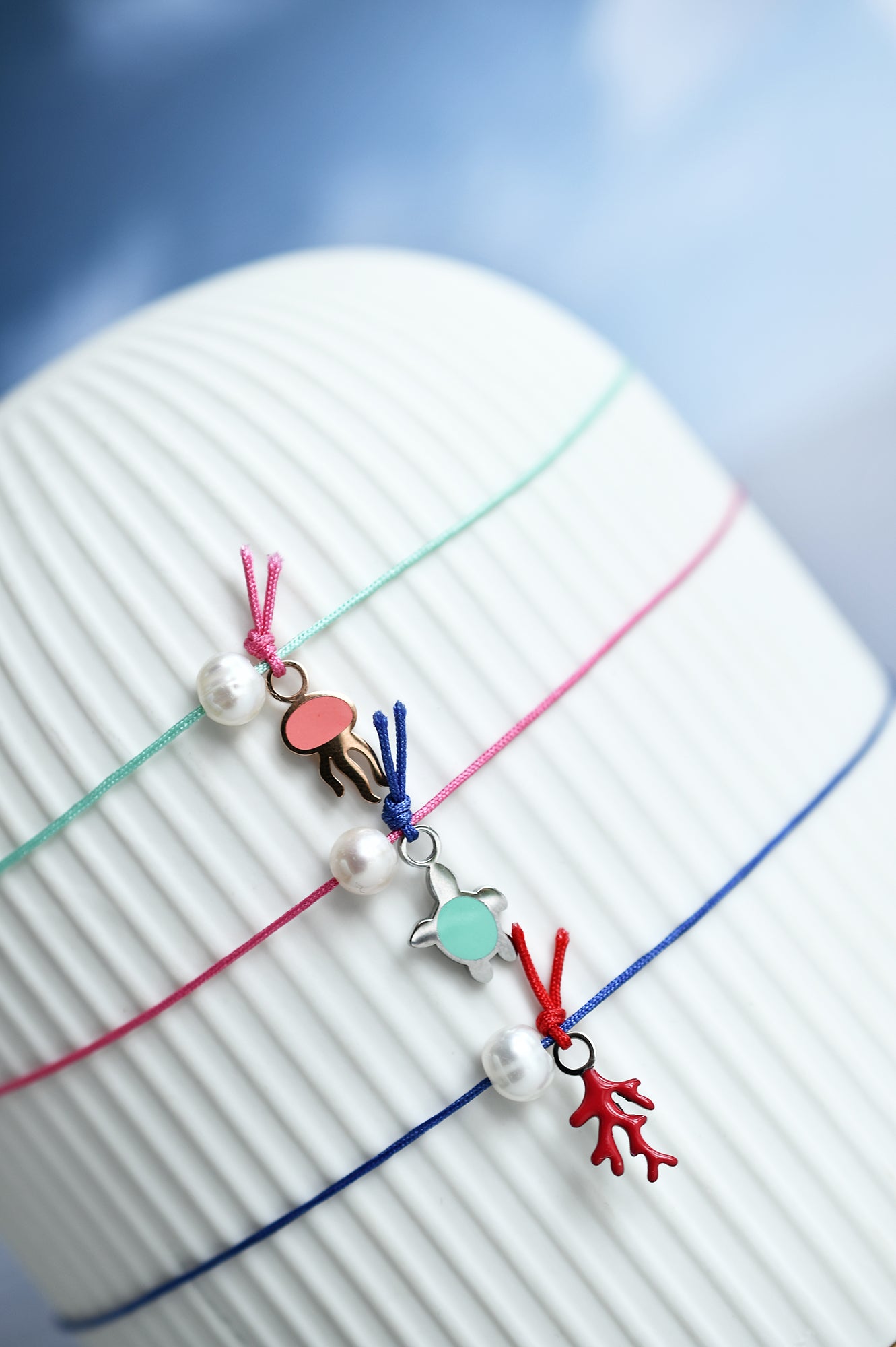 FUNKY SEA BABY string choker / FUNKY SEA BABY ogrlica uz vrat