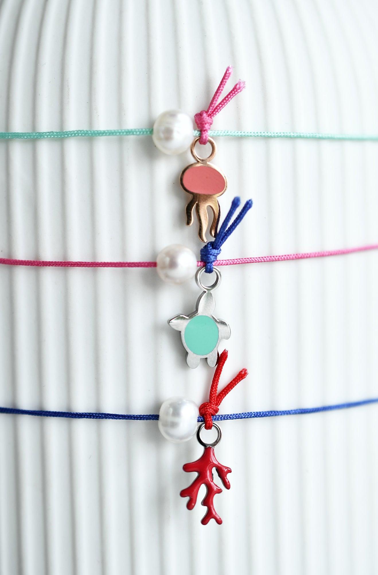 FUNKY SEA BABY string choker / FUNKY SEA BABY ogrlica uz vrat