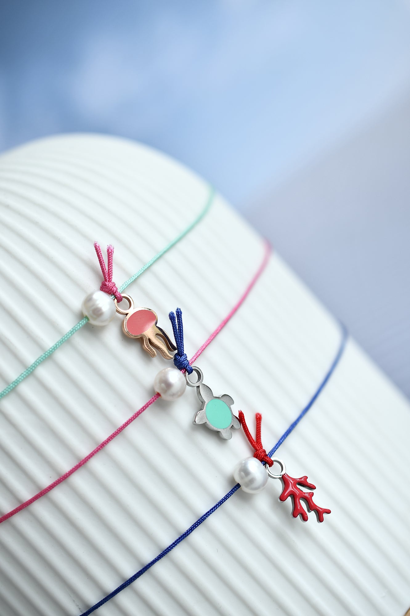 FUNKY SEA BABY string choker / FUNKY SEA BABY ogrlica uz vrat
