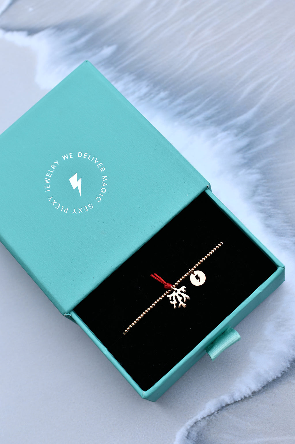 AMALFI CORAL dot bracelet / AMALFI CORAL točkasta narukvica