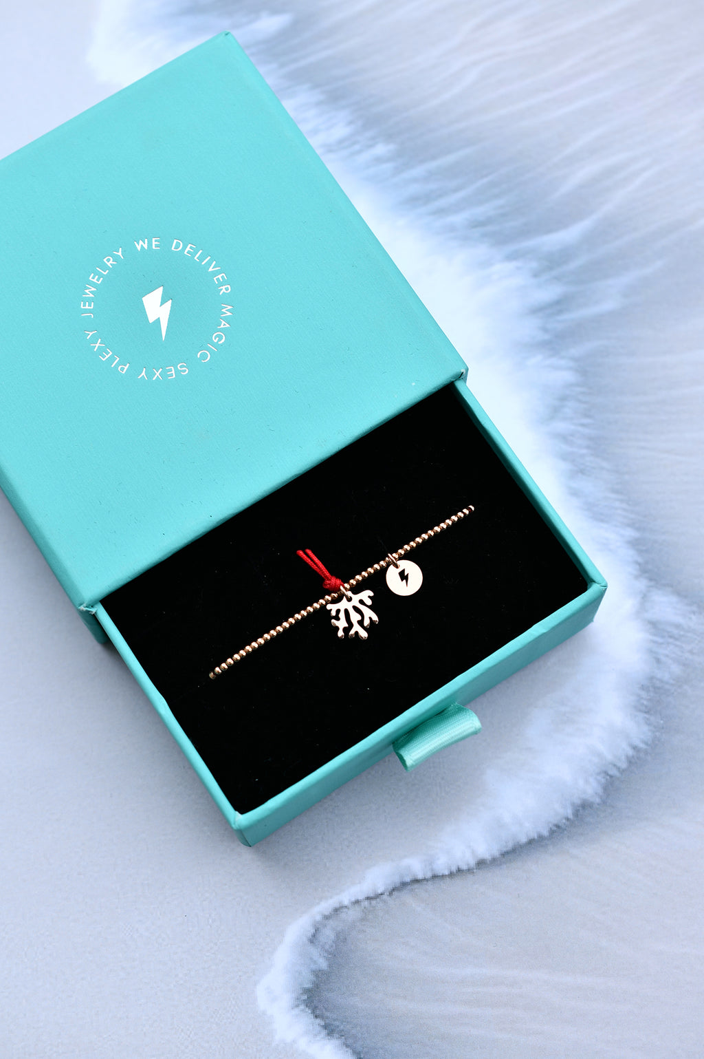 AMALFI CORAL dot bracelet / AMALFI CORAL točkasta narukvica