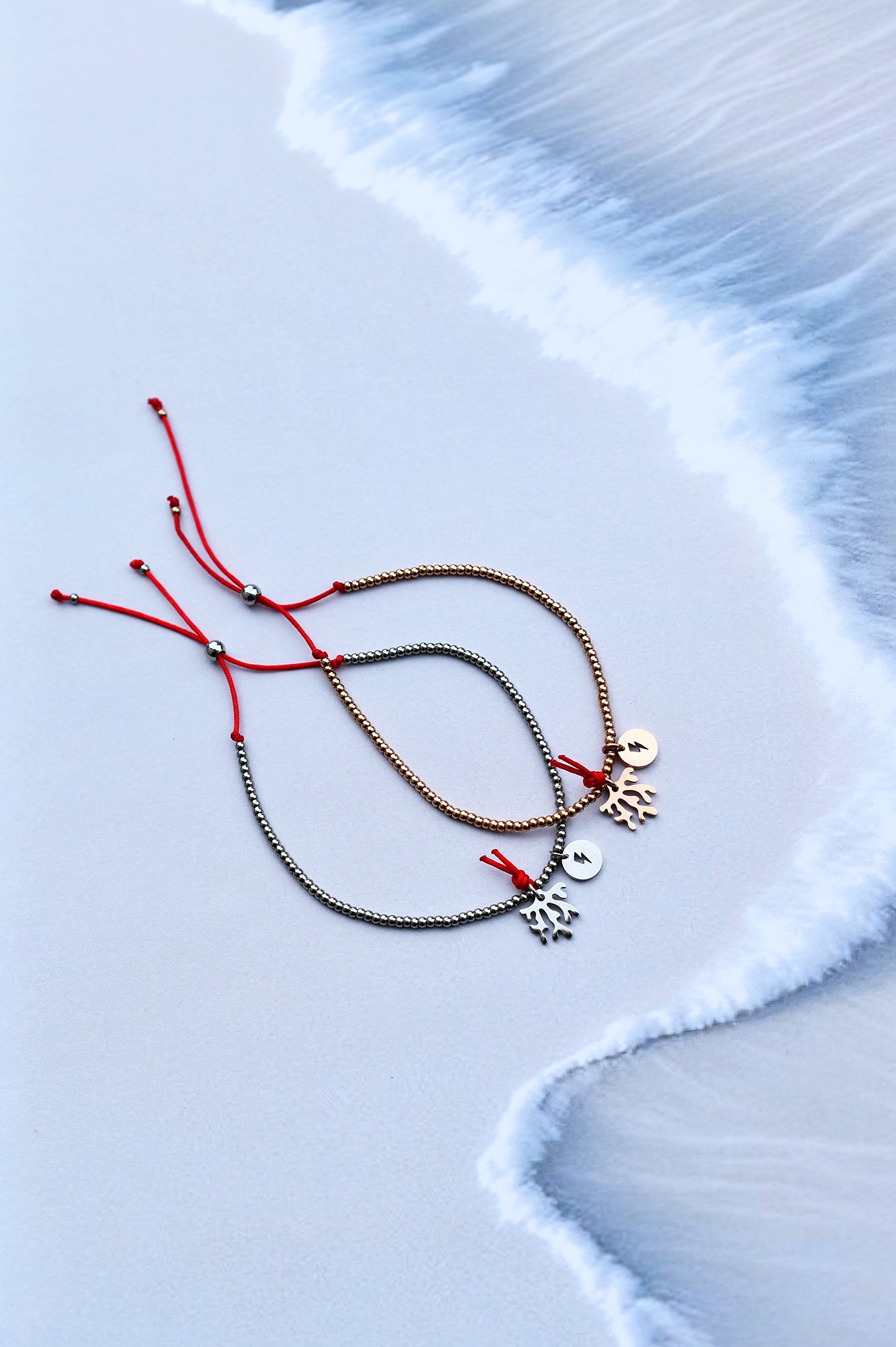 AMALFI CORAL dot bracelet / AMALFI CORAL točkasta narukvica