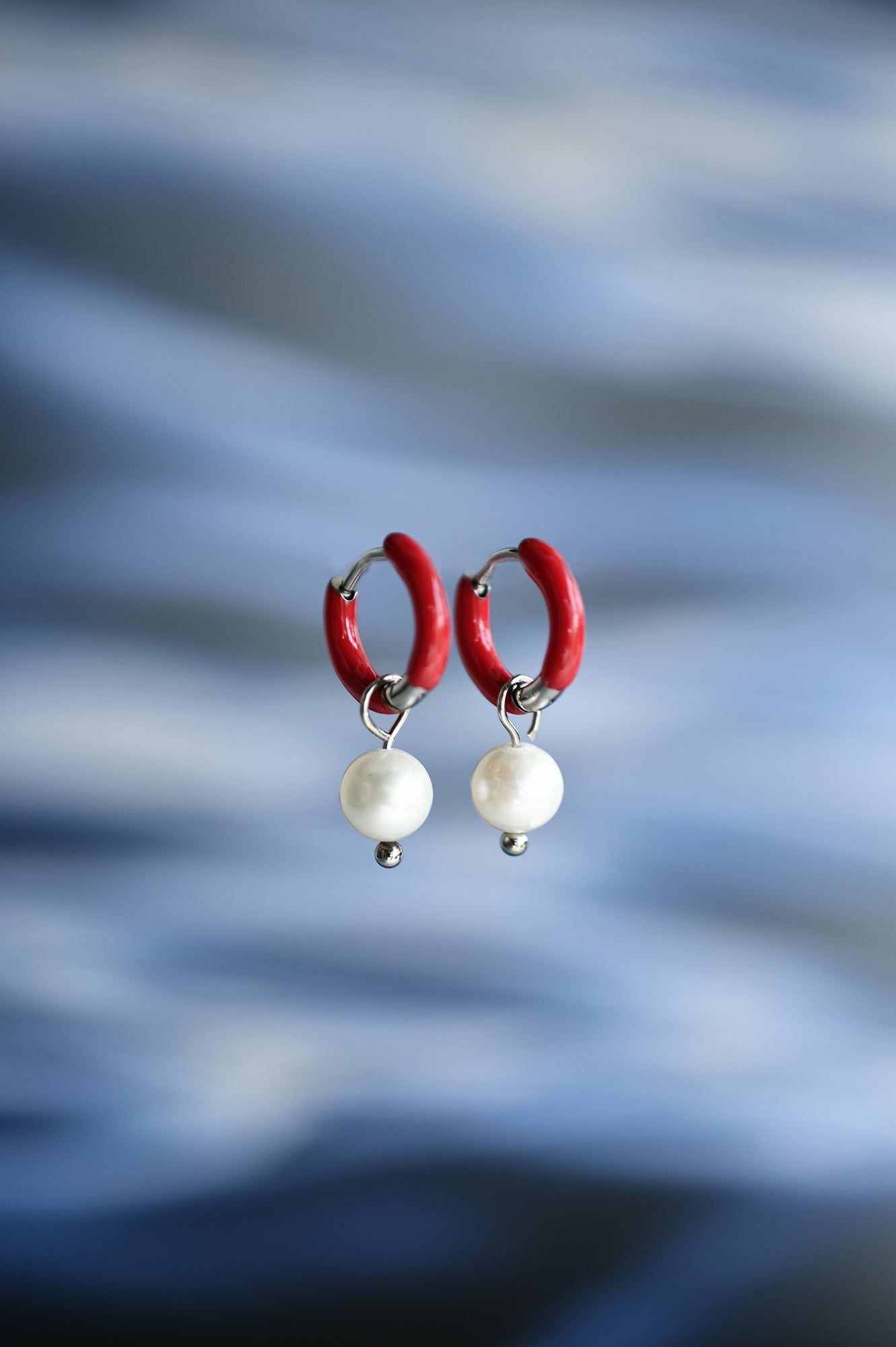 PEARL color mini hoops / PEARL mini ringovi u boji