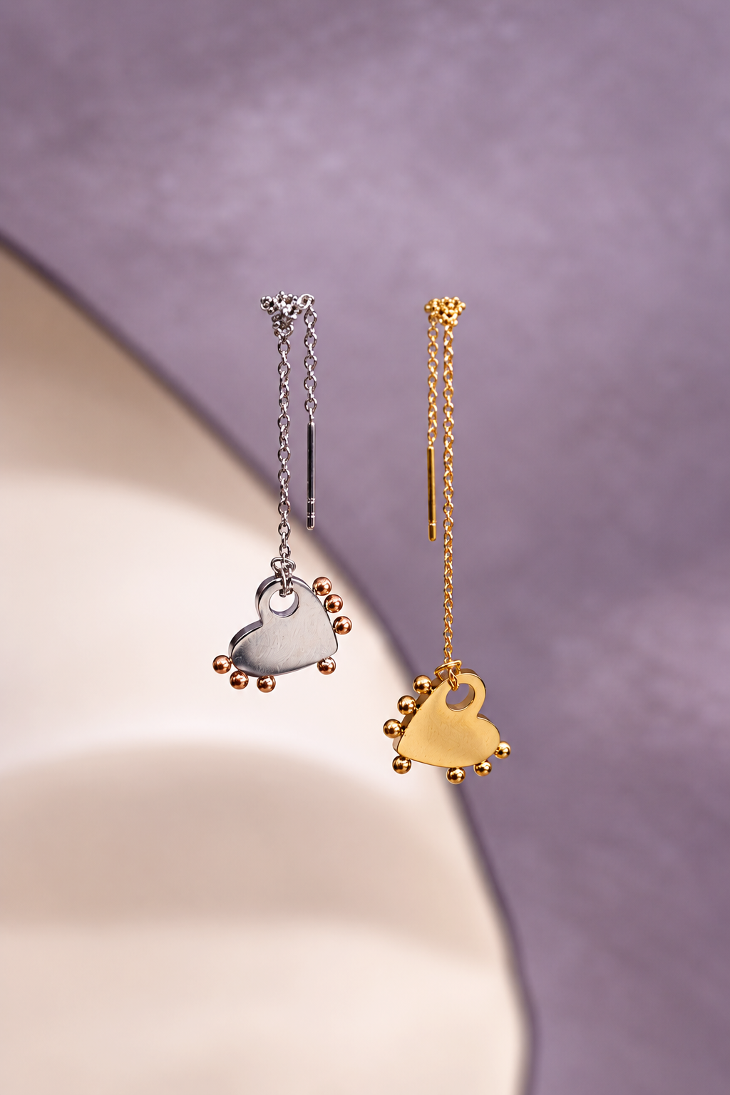 FUNKY LOVERS chain earrings / FUNKY LOVERS viseće naušnice