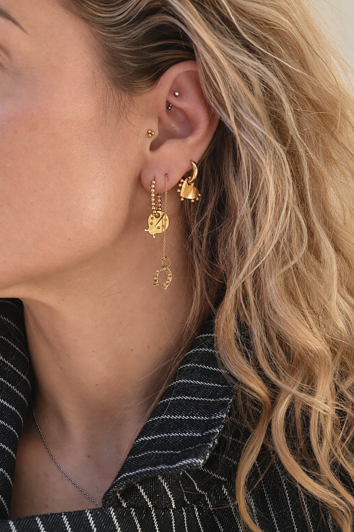 HORSE WHISPERER chain earrings / HORSE WHISPERER viseće naušnice