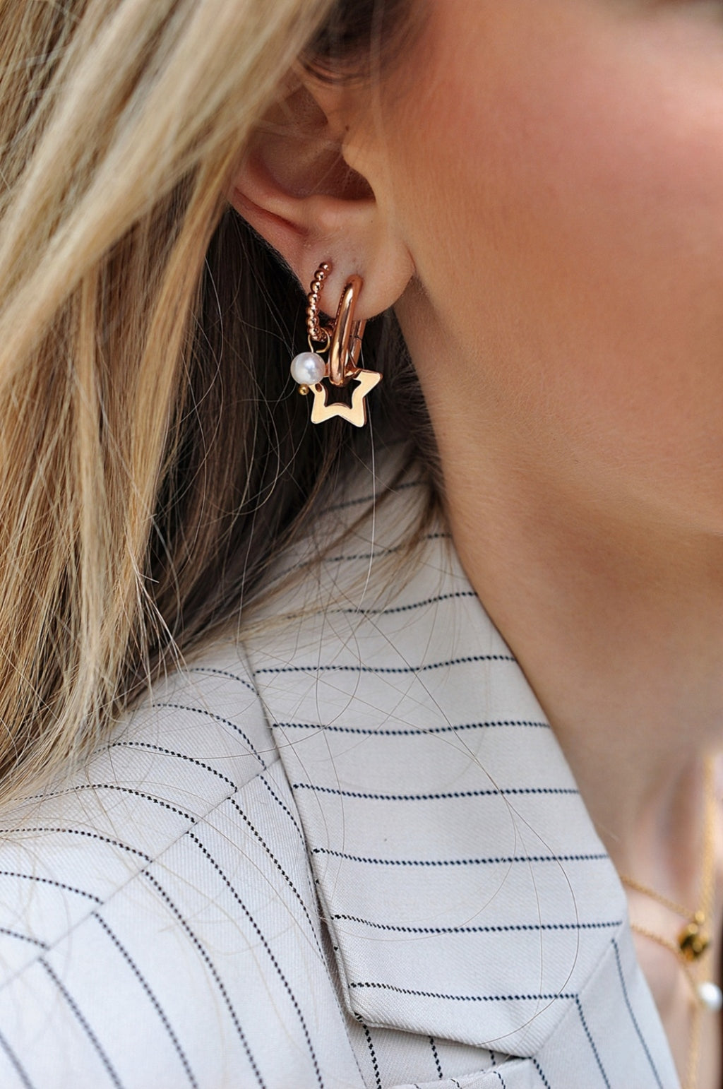 PEARL dot classic hoops / PEARL dot klasični ringovi