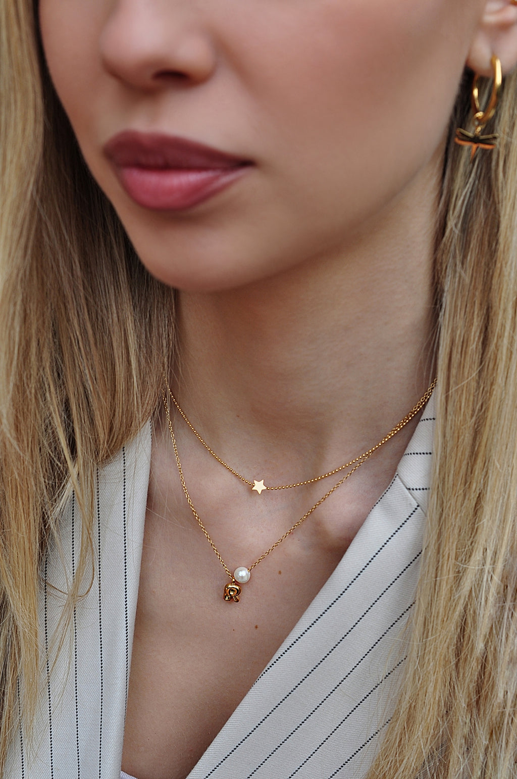 LOVE LETTERS single necklace / LOVE LETTERS jednostruka ogrlica