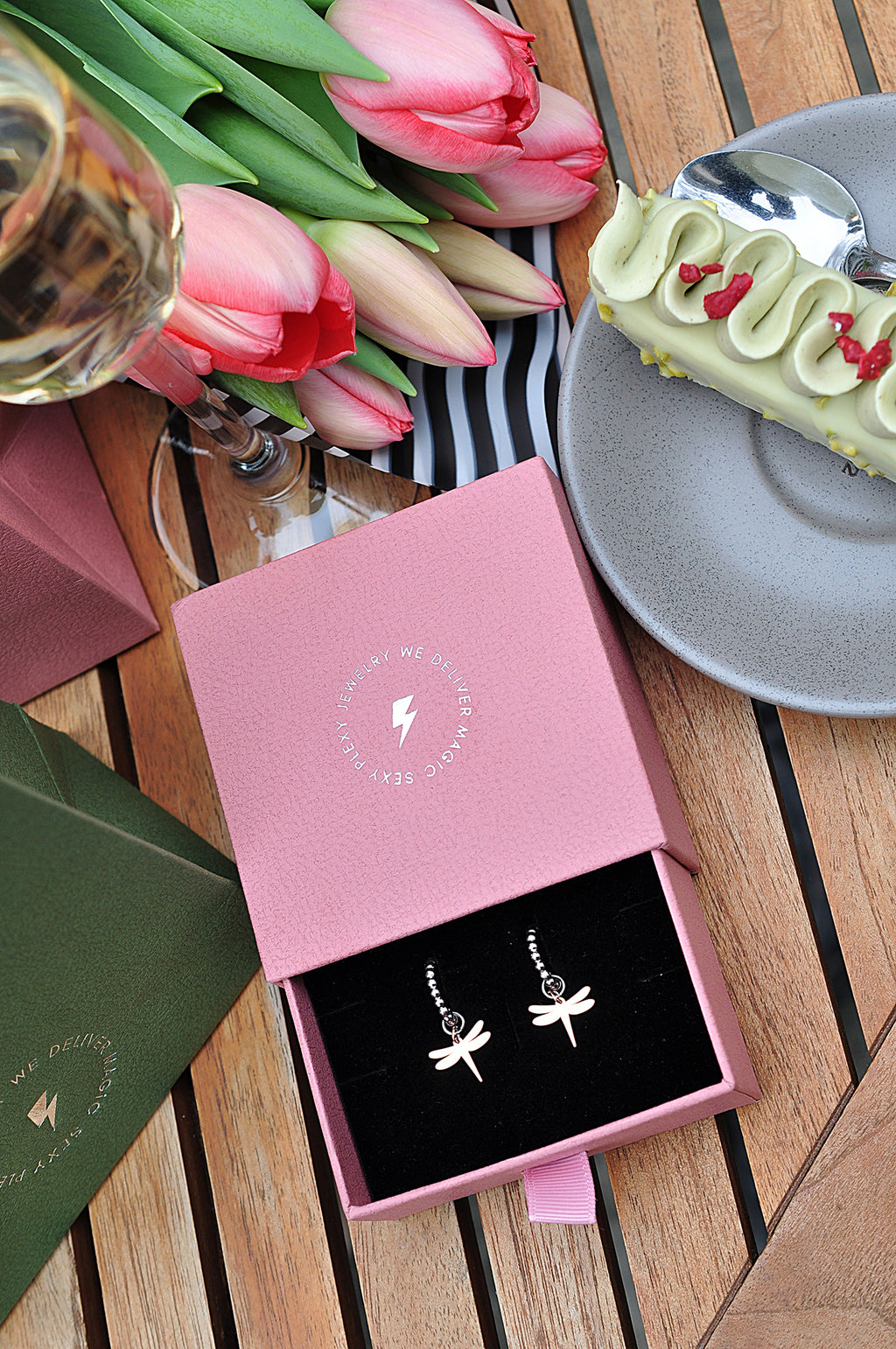 DRAGONFLY dot classic hoops / DRAGONFLY dot klasični ringovi