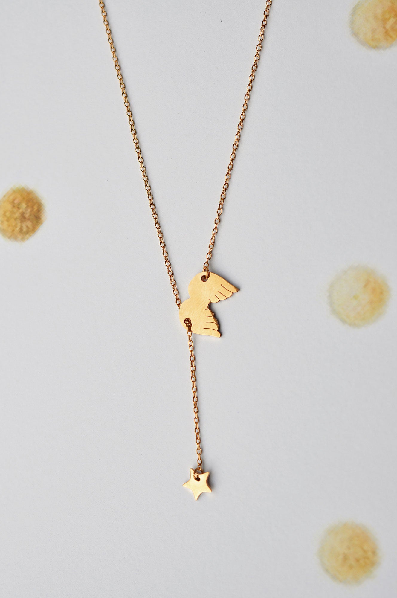 Silver plated necklace ANGEL WINGS / Posrebrena grlica ANĐEOSKA KRILA