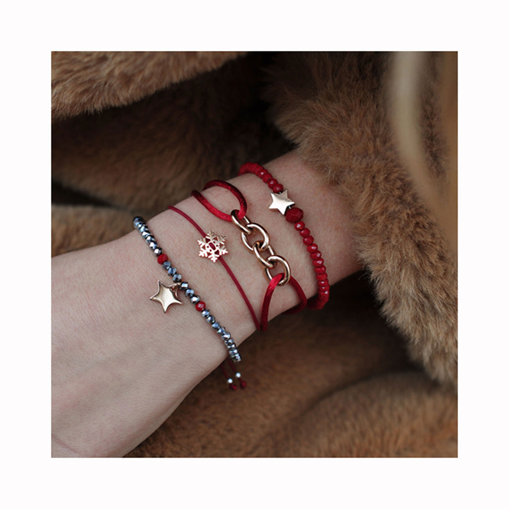 FOREVER CONNECTED silk bracelet / FOREVER CONNECTED svilena narukvica