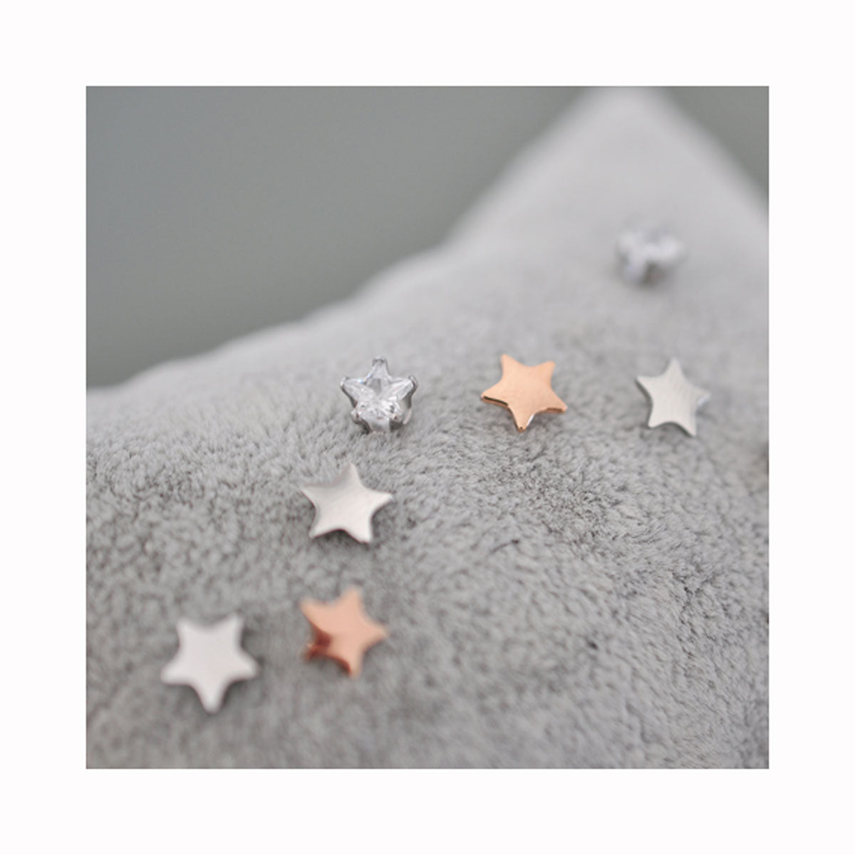 TINY posrebrene zvezdice / MINI posrebrene zvjezdice 