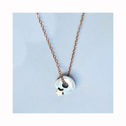 BLESSINGS BUTTON necklace / BLESSINGS BUTTON ogrlica