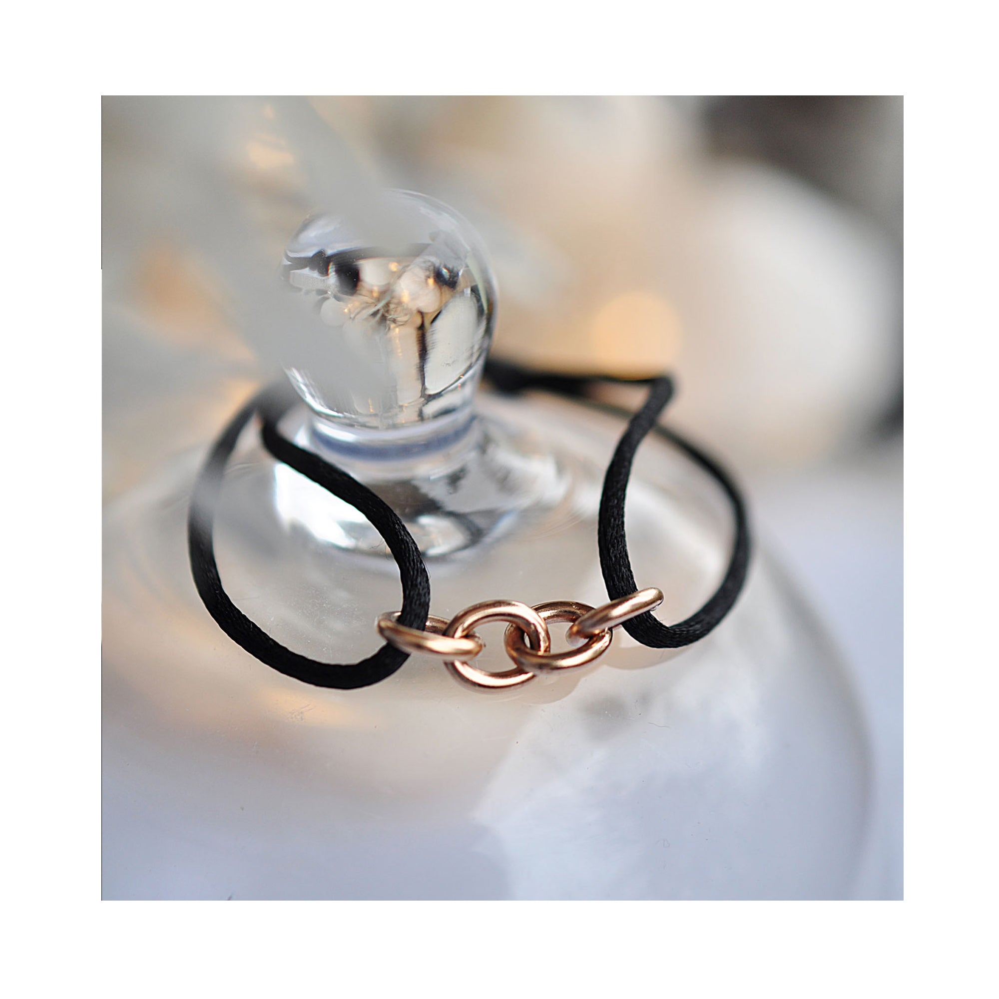FOREVER CONNECTED silk bracelet / FOREVER CONNECTED svilena narukvica