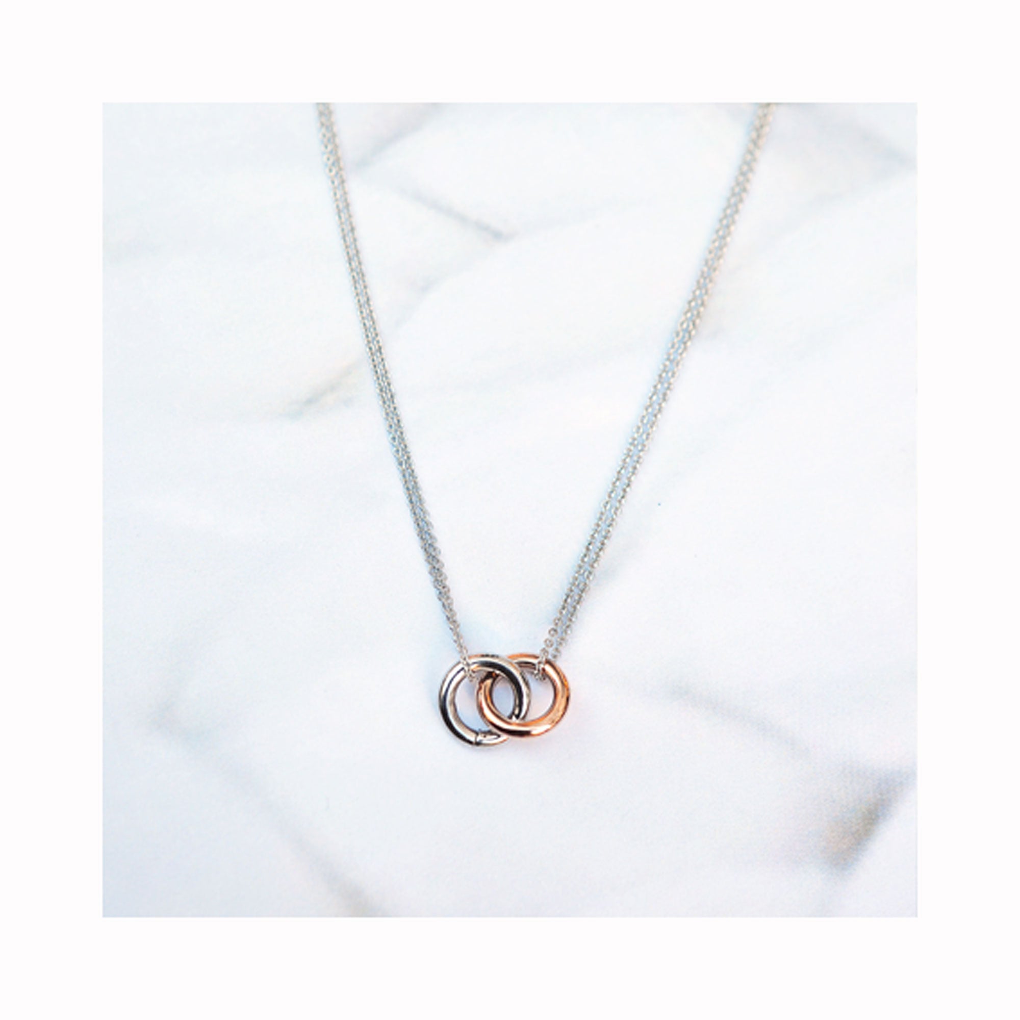 Versilberte FOREVER Halskette / Posrebrena FOREVER ogrlica 