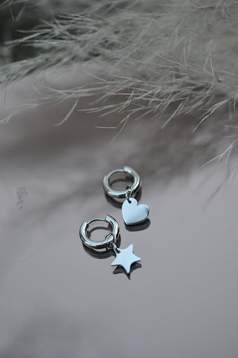 Mini hoops STARDUST earrings
