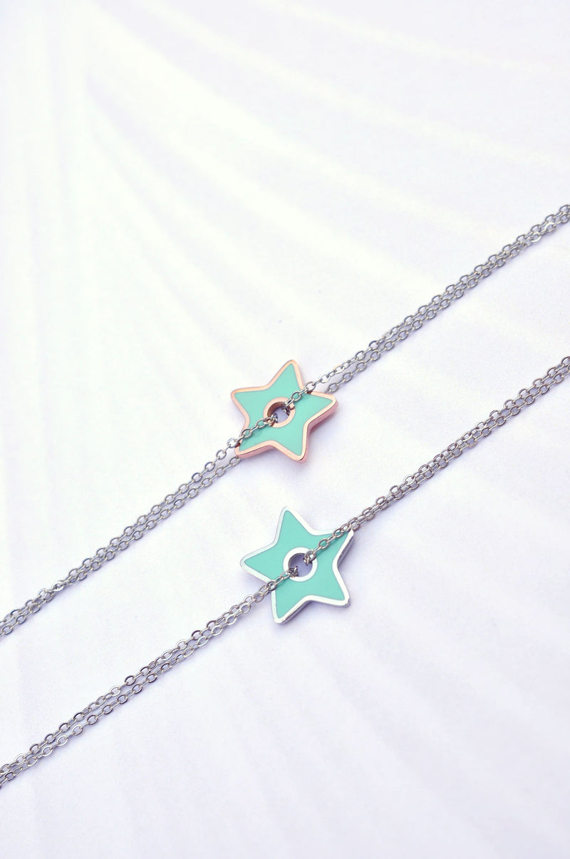 TURQUOISE STAR bracelet / TURQUOISE zvjezdica narukvica