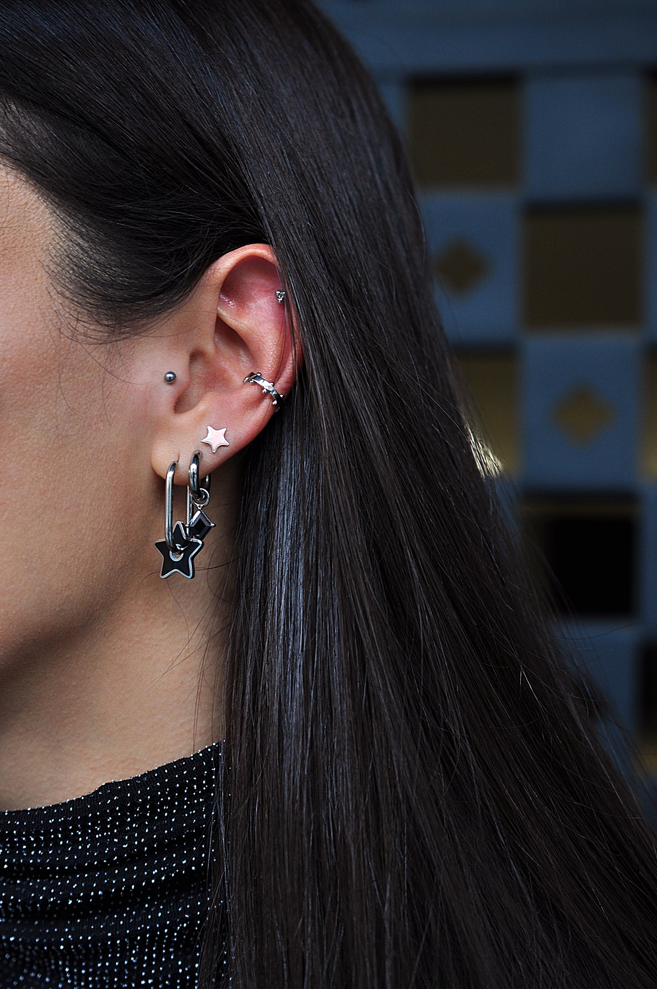 BLACK ROCK mini hoops / BLACK ROCK mini ringovi