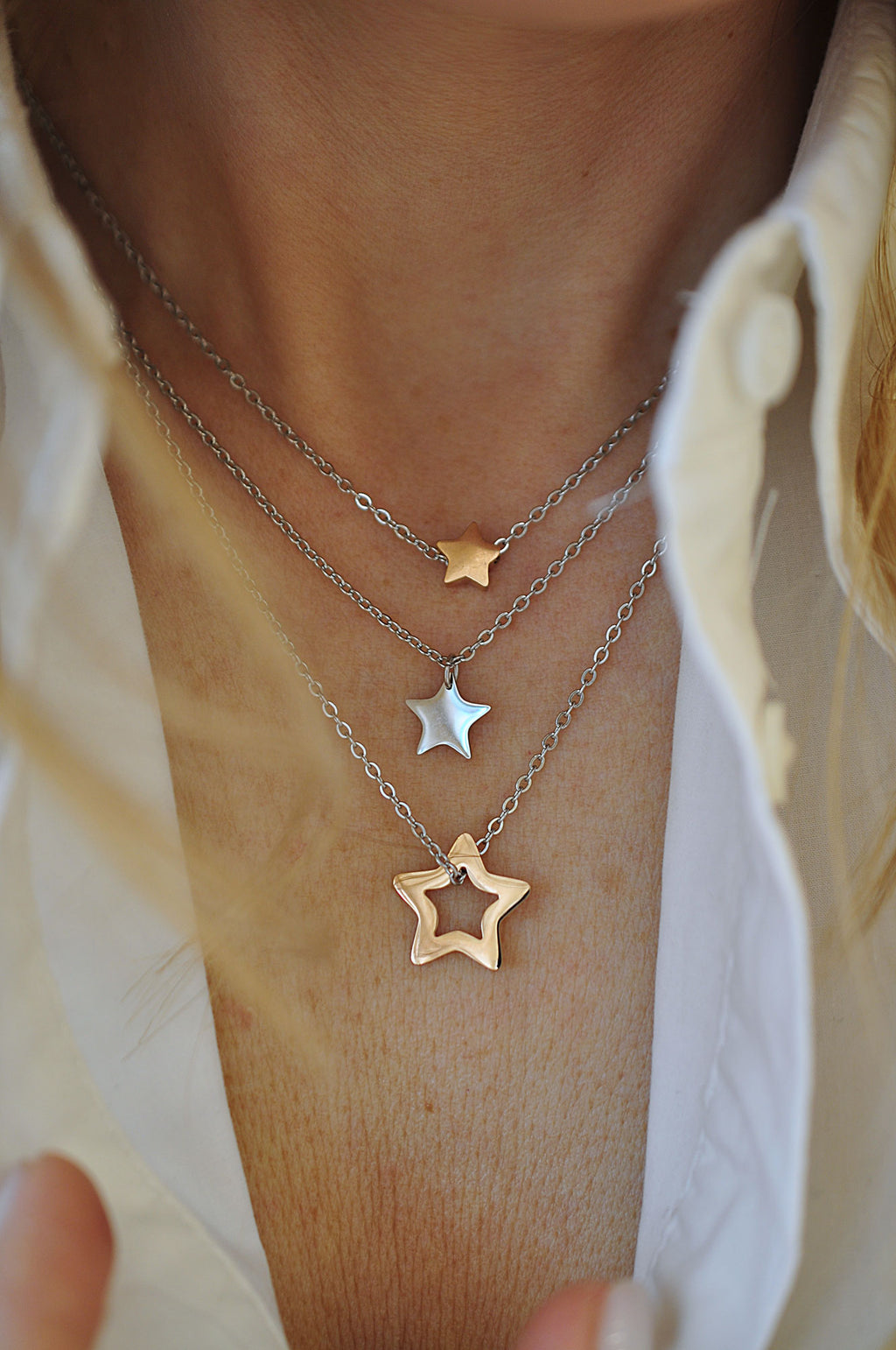 Triple STARDUST necklace / Trostruka STARDUST ogrlica 