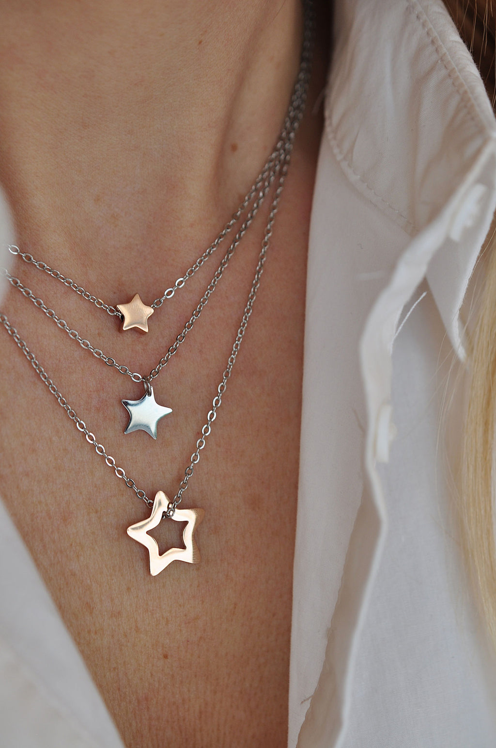 Triple STARDUST necklace / Trostruka STARDUST ogrlica 