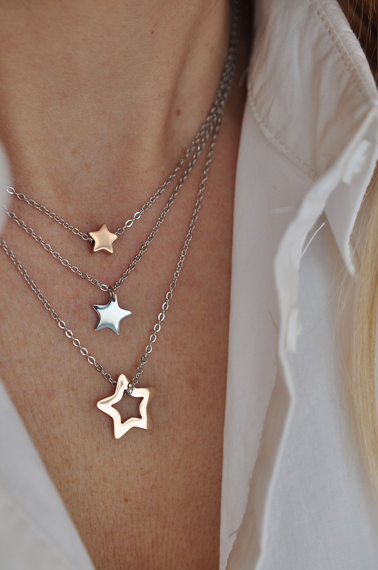 Triple STARDUST necklace / Trostruka STARDUST ogrlica 