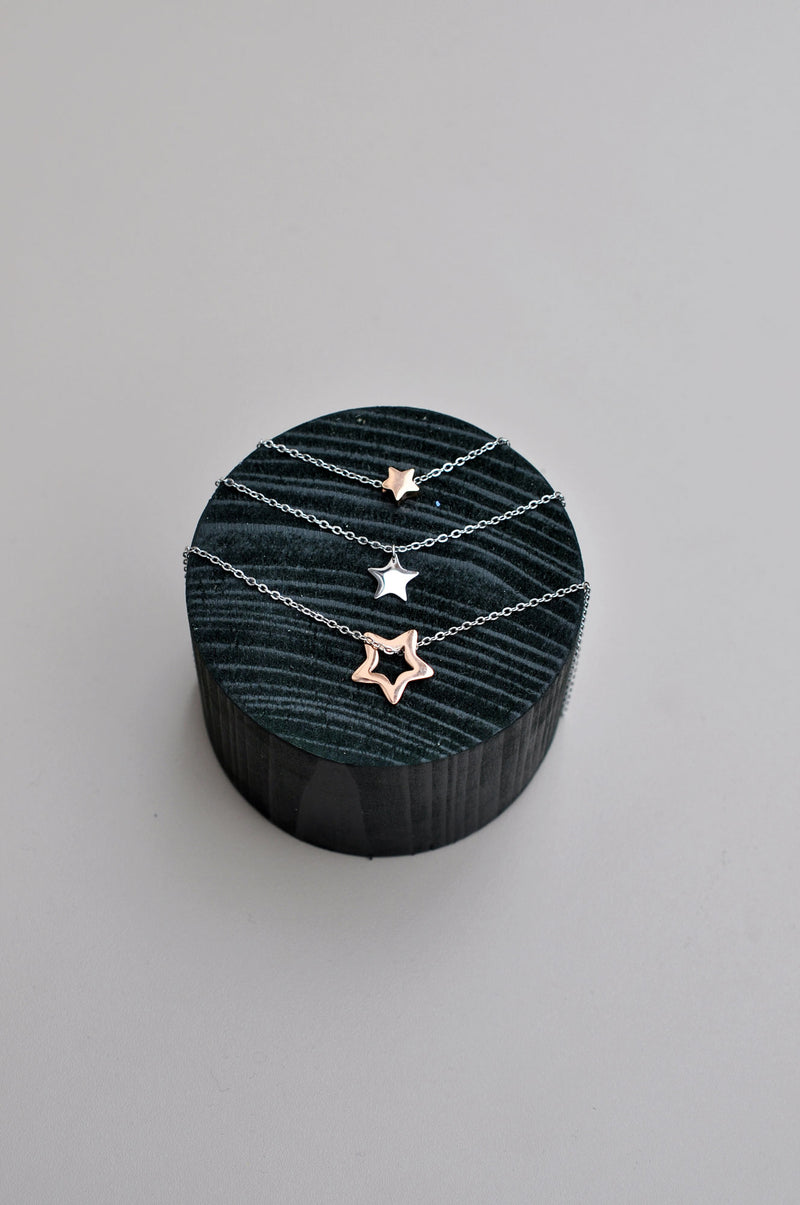Triple STARDUST necklace / Trostruka STARDUST ogrlica