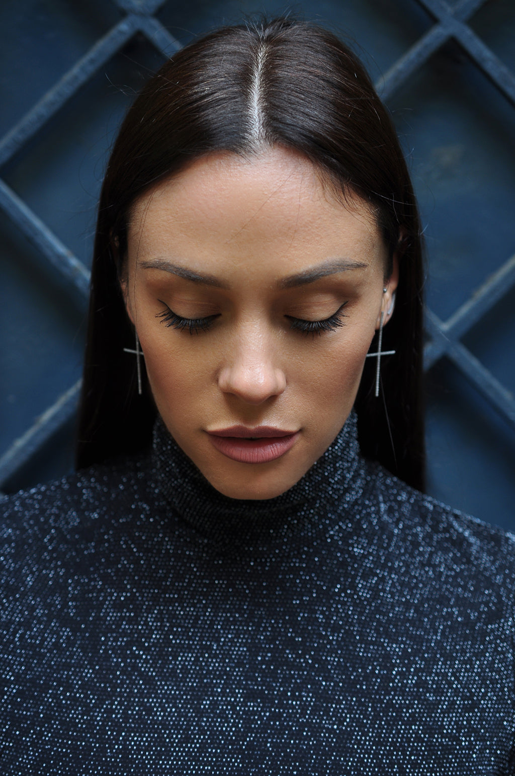 ROCK'N'DOLL svetleči uhani / ROCK'N'DOLL sparkle naušnice 