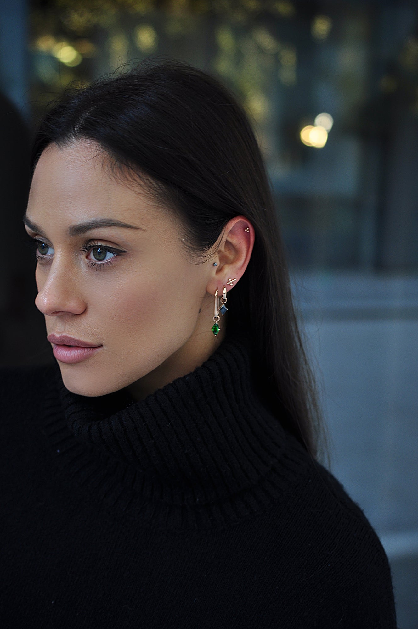 BLACK ROCK mini hoops / BLACK ROCK mini ringovi