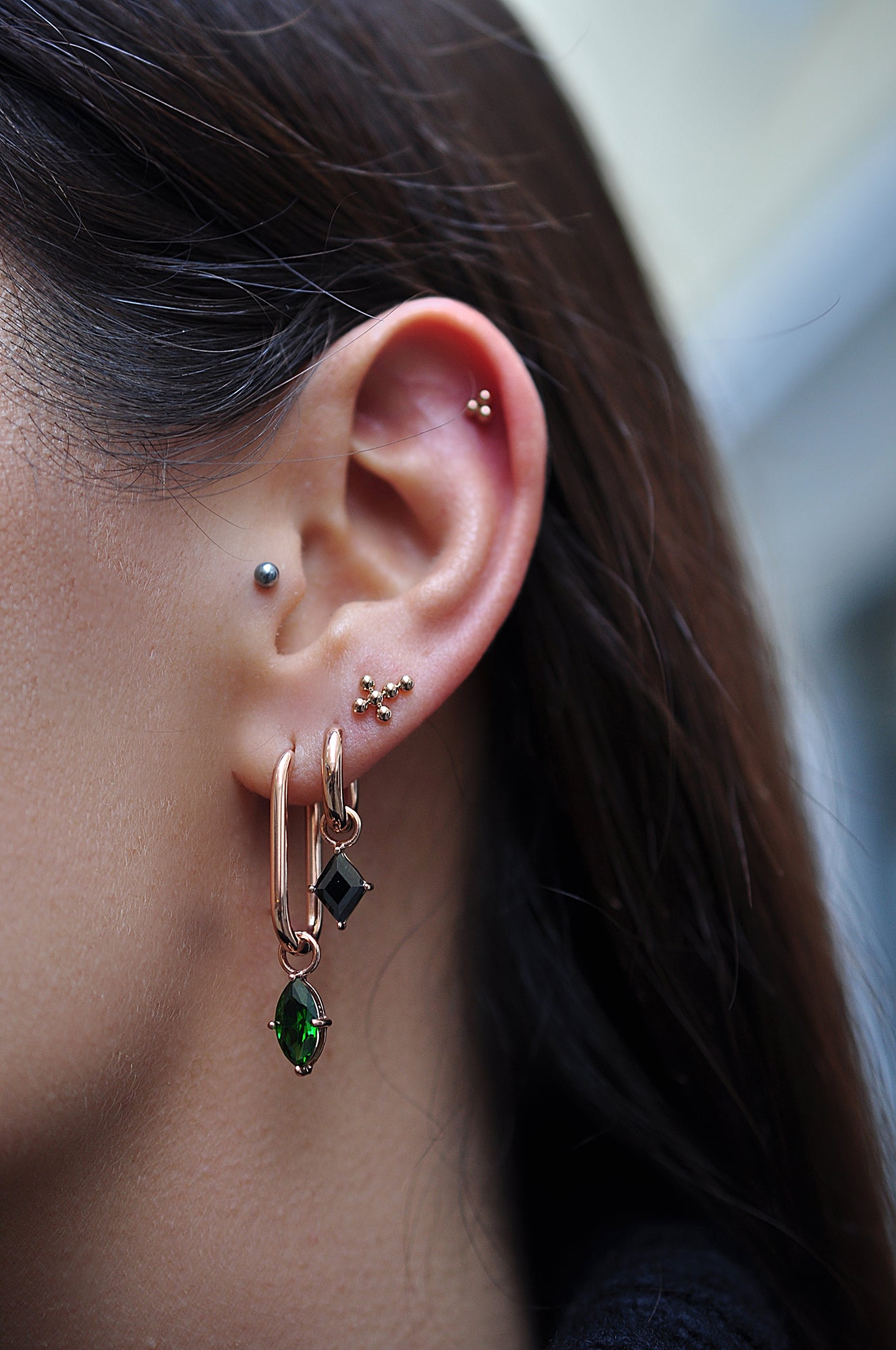 BLACK ROCK mini hoops / BLACK ROCK mini ringovi