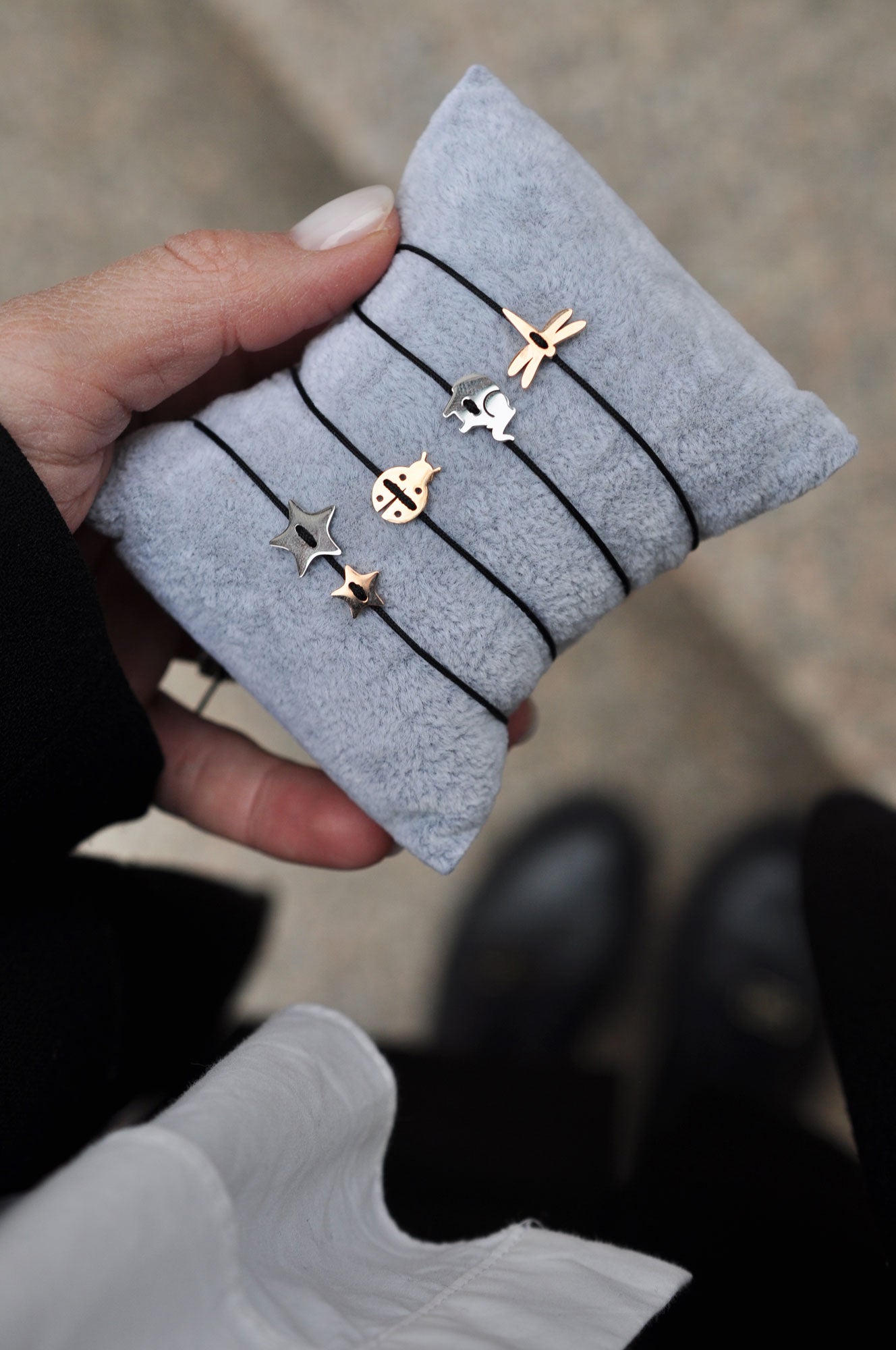 Versilberte Armbänder WISH WATERFALL / Posrebrene narukvice WISH WATREFALL