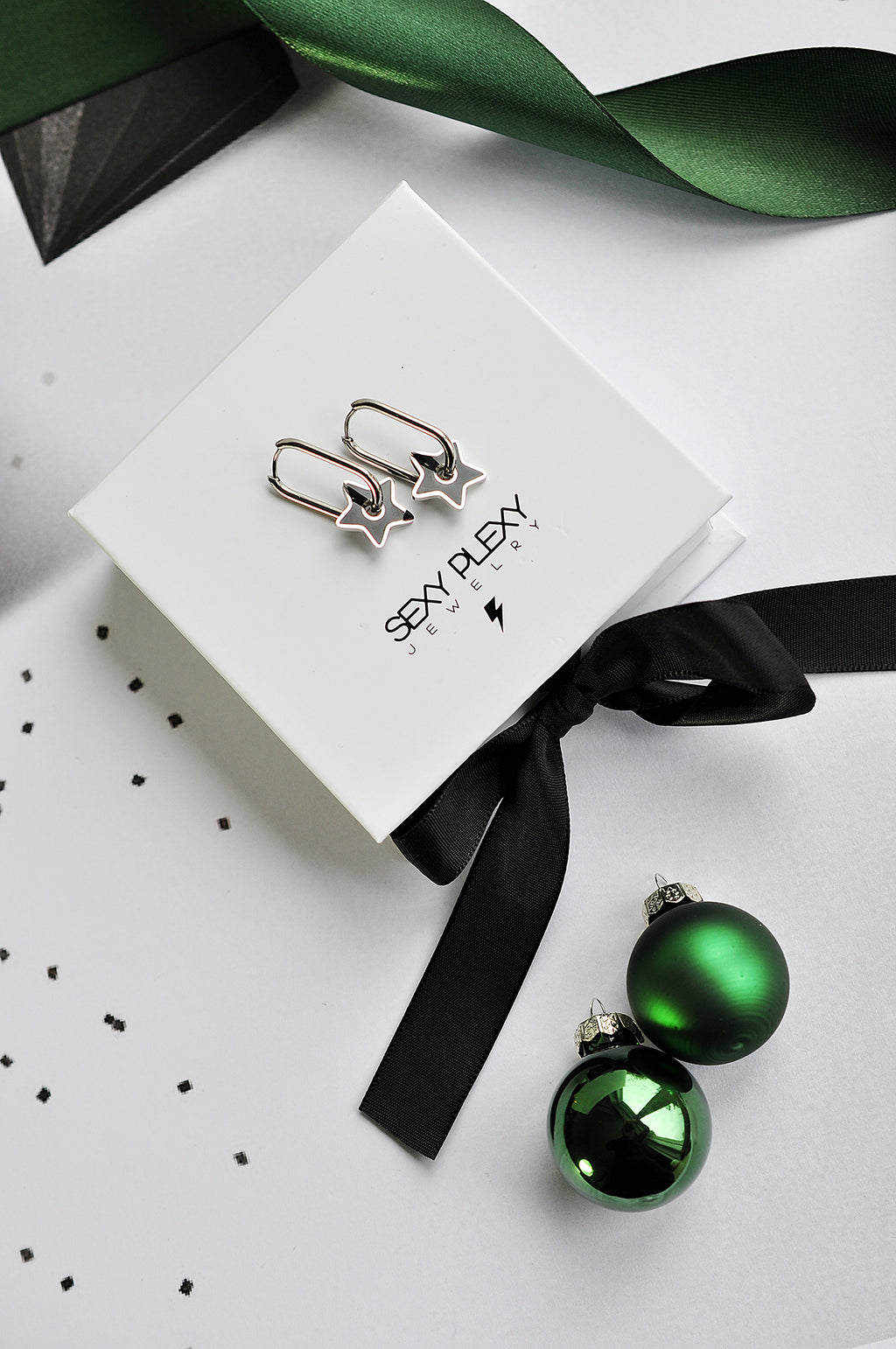 BLACK STAR oval hoops / BLACK STAR ovalni ringovi