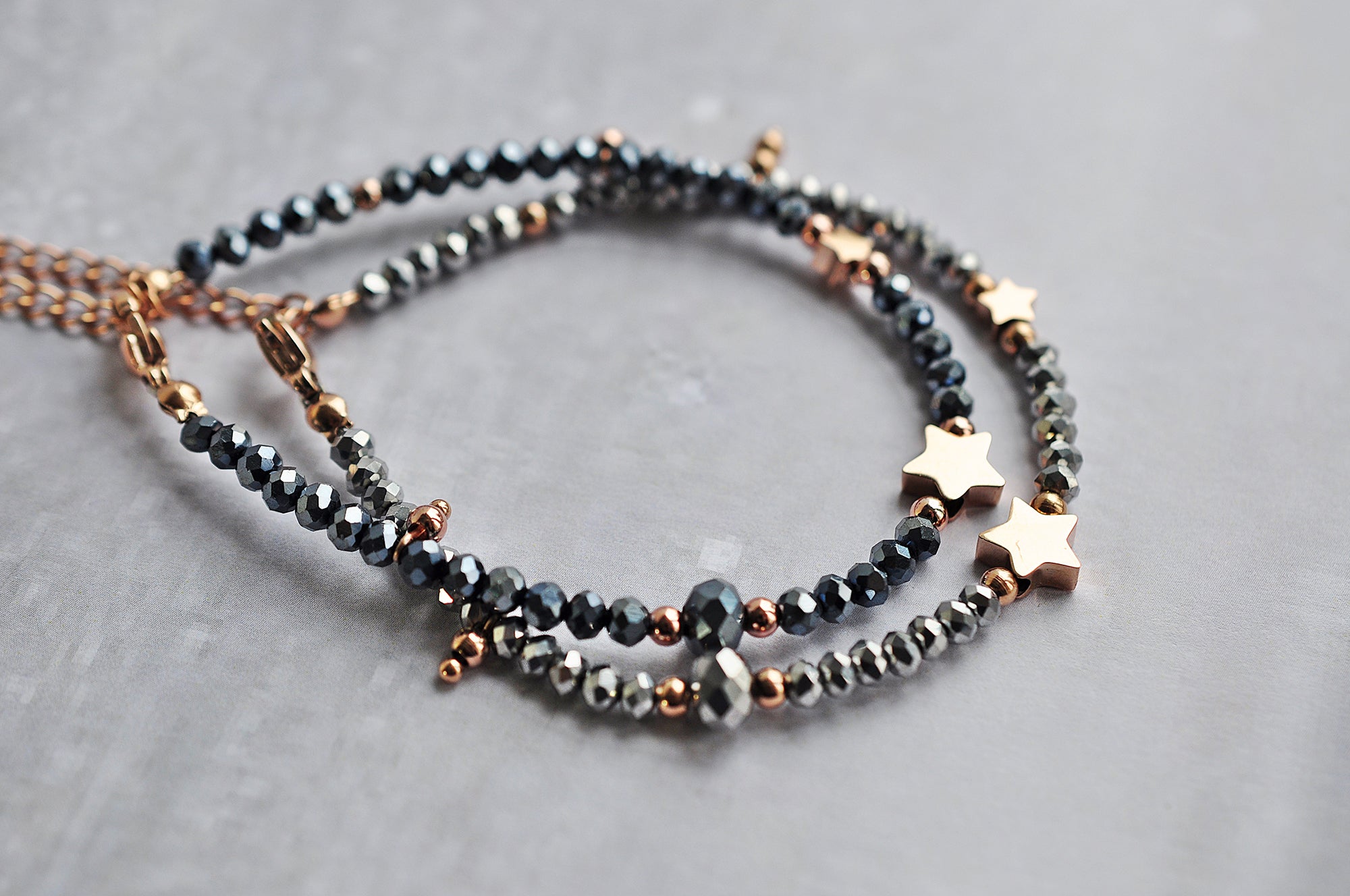 ROCK STUD beads bracelet / ROCK STUD narukvica s perlicama