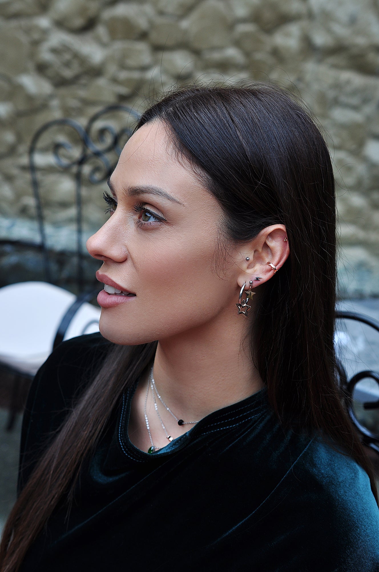 STAR OUTLINE classic hoops / STAR OUTLINE klasični ringovi