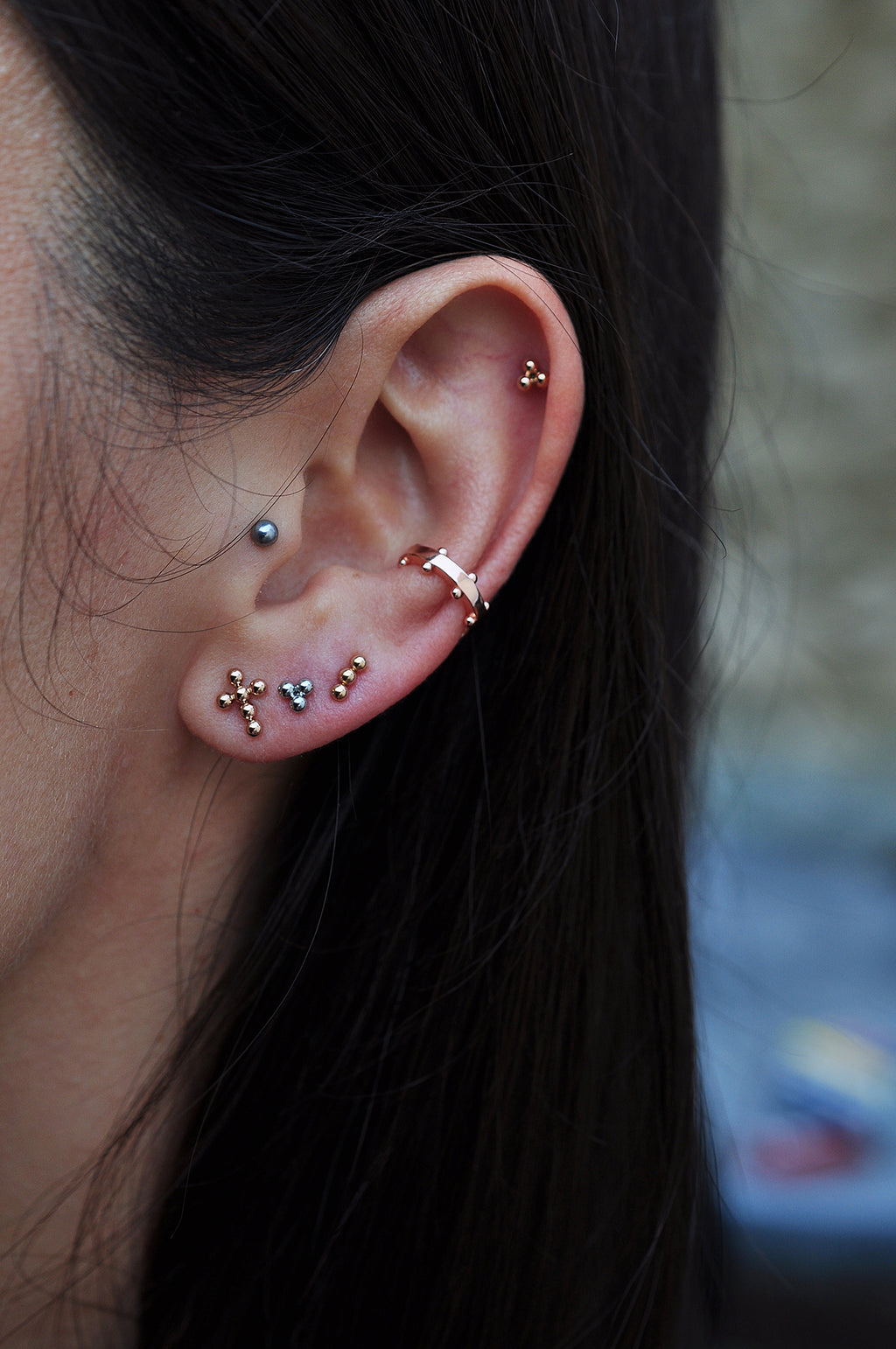 ROCK Ohrstecker / ROCK Mini-Ohrstecker 